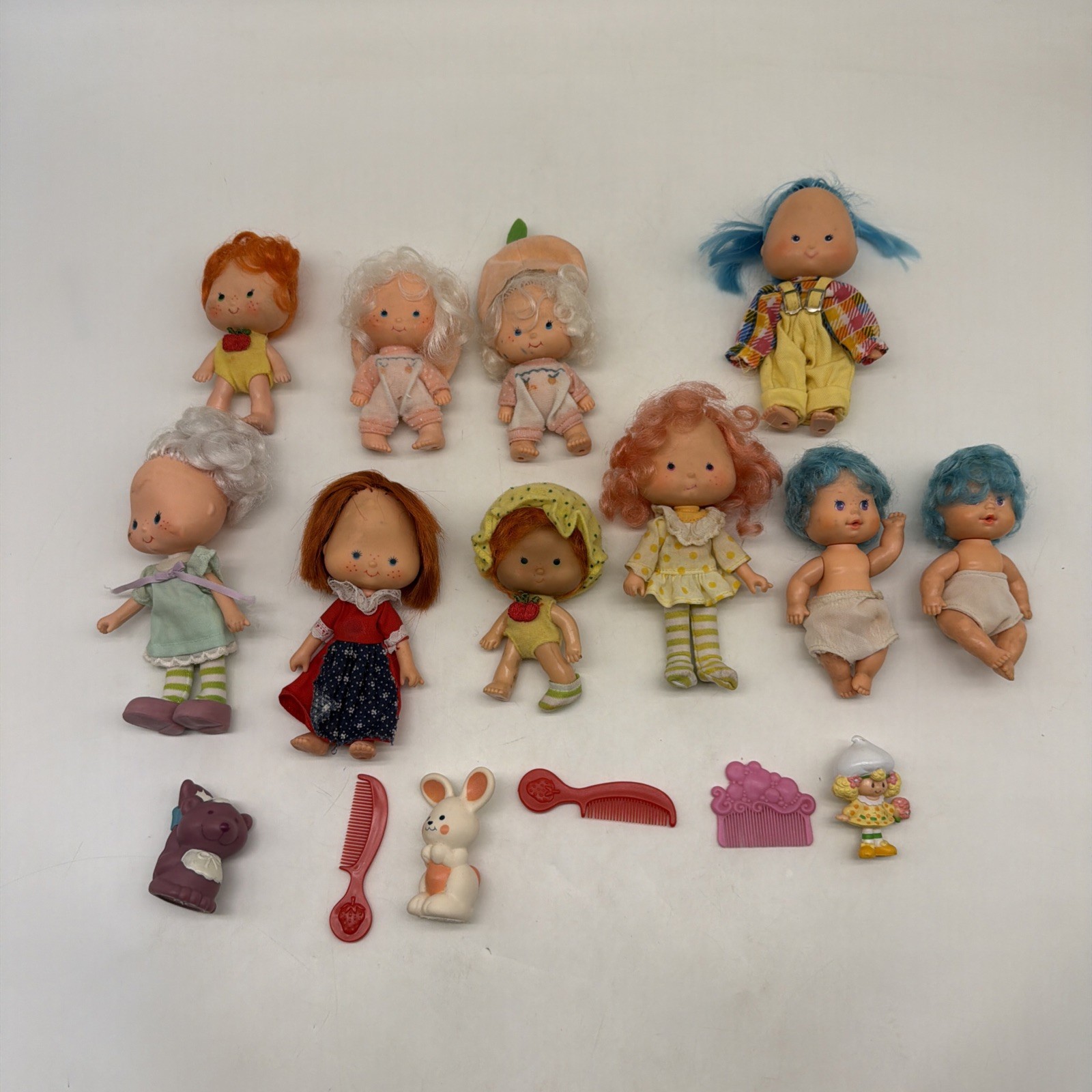 Vintage Strawberry Shortcake American Greetings Large Doll / Parts Lot!