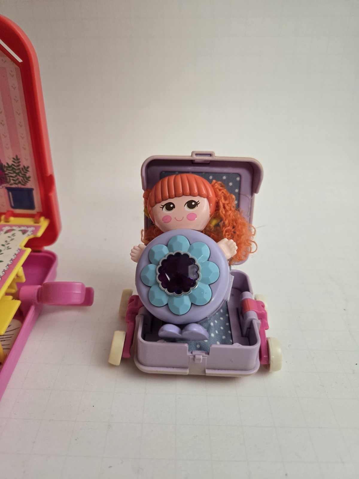 Vintage Sweet Secrets Brush/Car Notepad/House, Baby Stroller, & Doll Galoob Toys