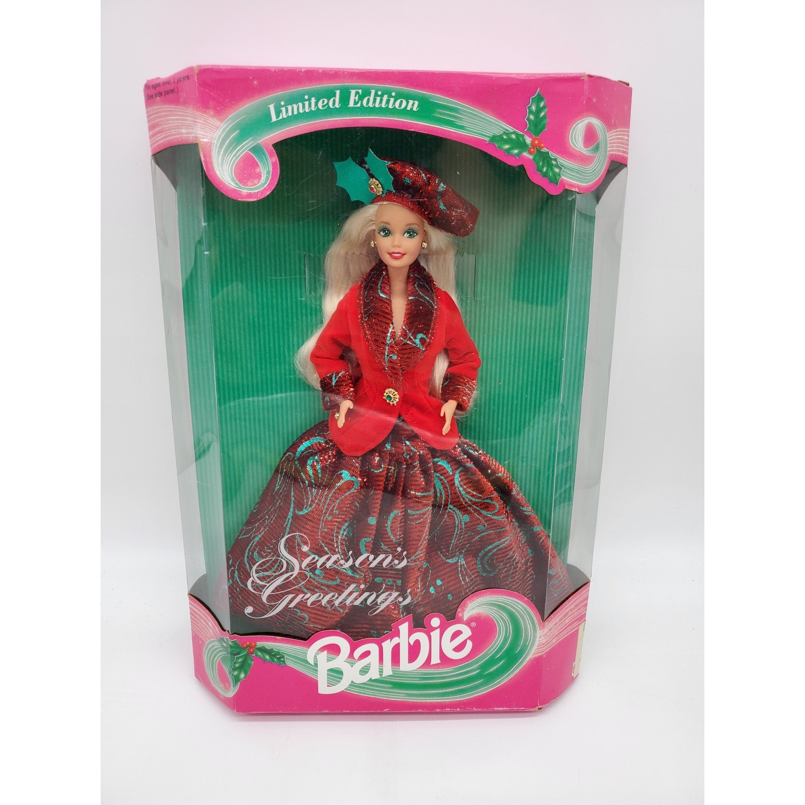 Season Greetings Barbie Doll – 1994 – 12384