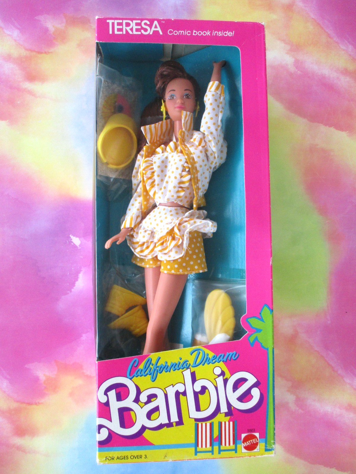 1987 California Dream Teresa Doll Hispanic/Latino #5503- Mattel NRFB