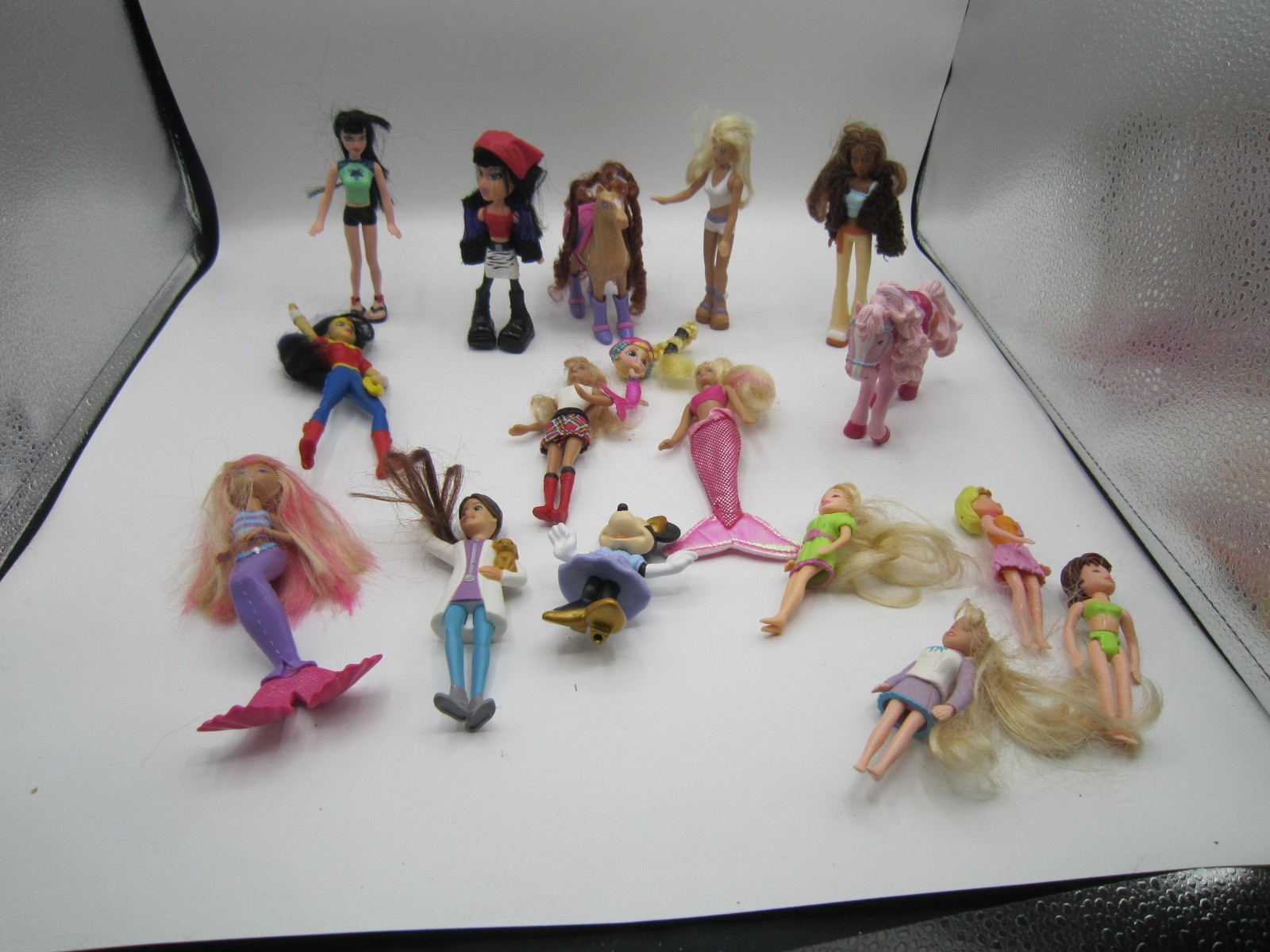 Large Lot of Mini Dolls – Several Brands
