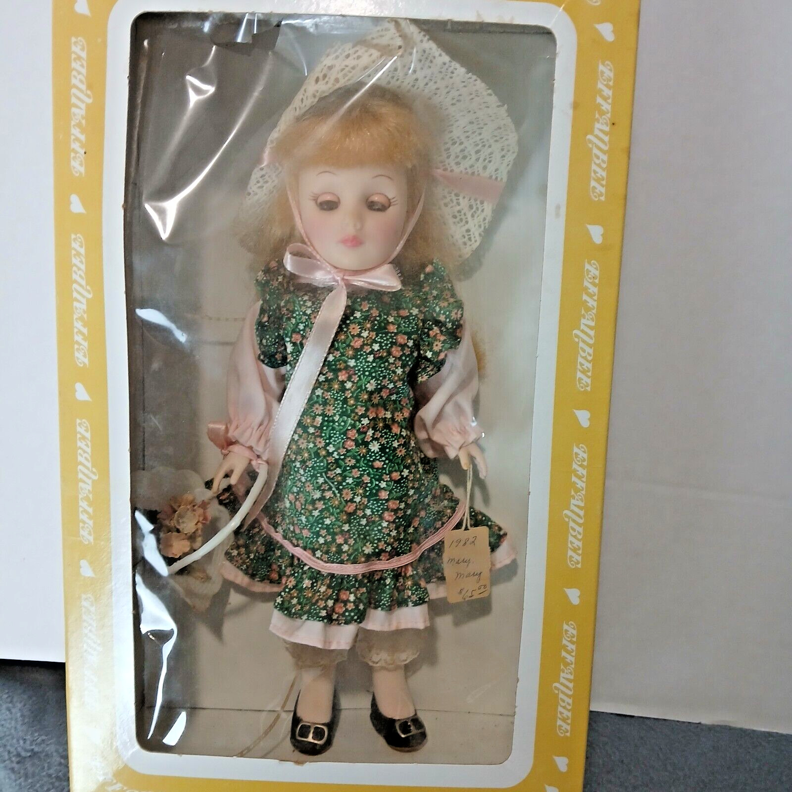 Vintage Effanbee Mary Mary Doll All Original In Box 11 IN 1179 Storybook