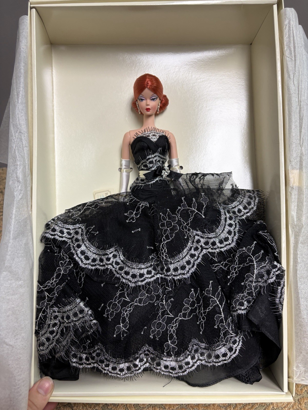 2006 Dahlia Silkstone Barbie Doll Platinum Label J4255 LE999 ULTRA RARE NRFB