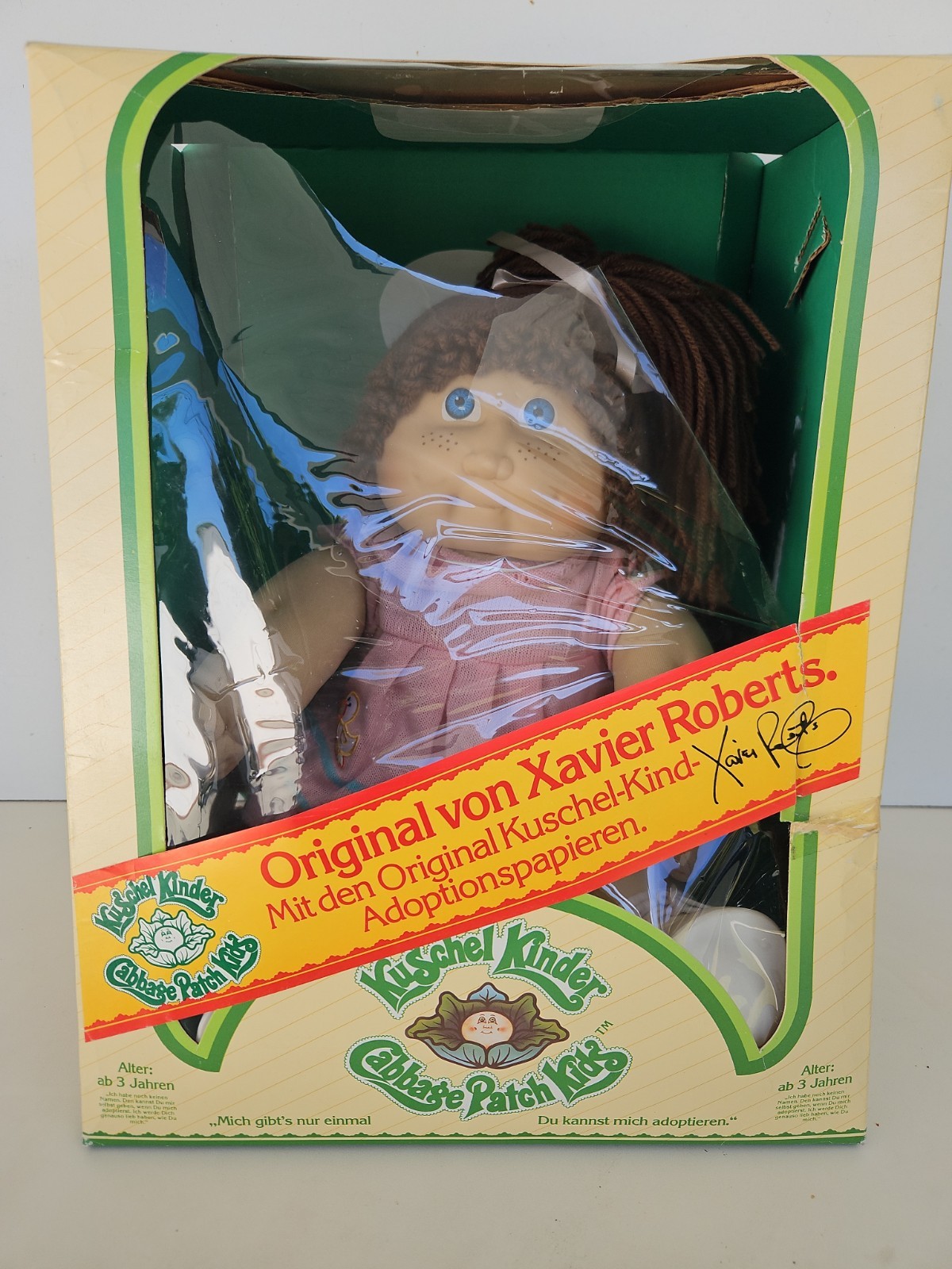 Cabbage Patch Jesmar Kid HM #2 girl FRICKELS All Original Outfit Not Socks ?
