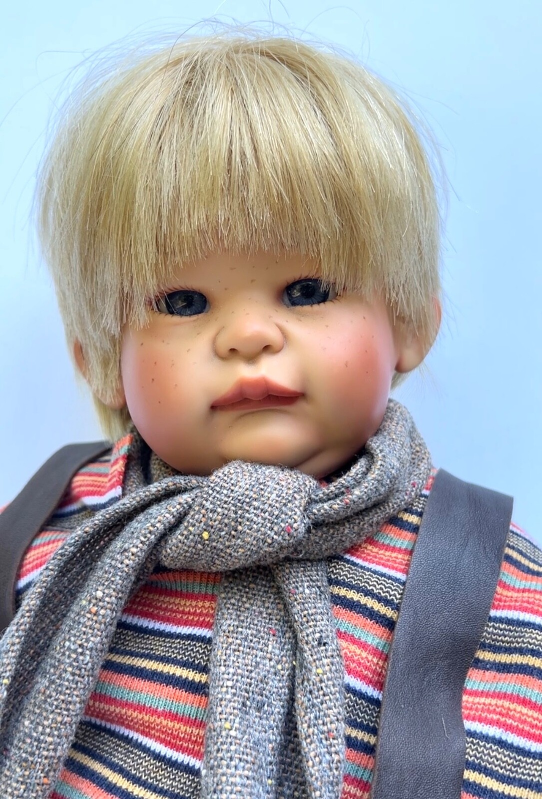 Gotz Susi Eimer Designer Artist Boy Doll Eder 19.5” Tall 1999 Limited Variation
