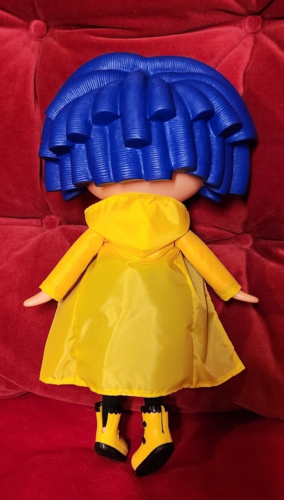 Lalaloopsy Full Size OOAK Custom Doll Coraline Button Eyes Spooky Whimsical