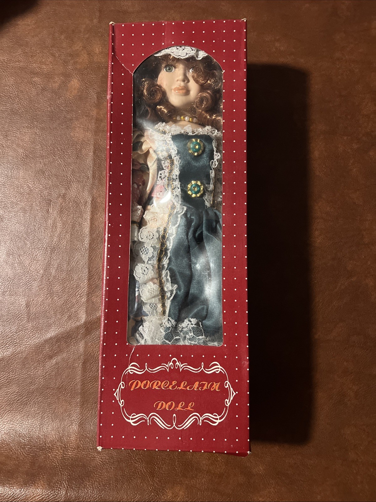 Porcelain Doll Porcelain Material in Original Unopened Box Single Unit