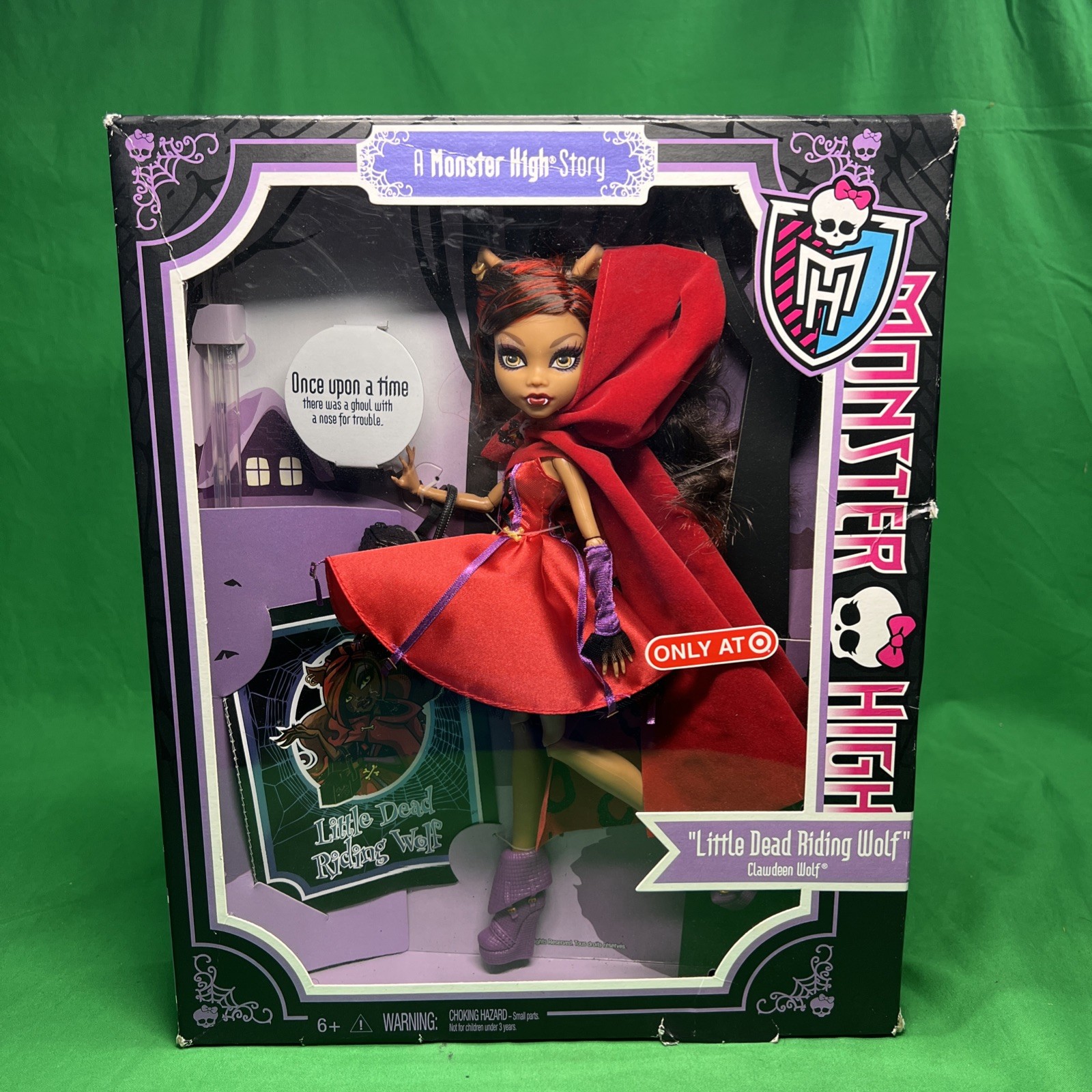 Mattel Original Monster High Story “Little Dead Riding Wolf” Clawdeen Wolf Doll