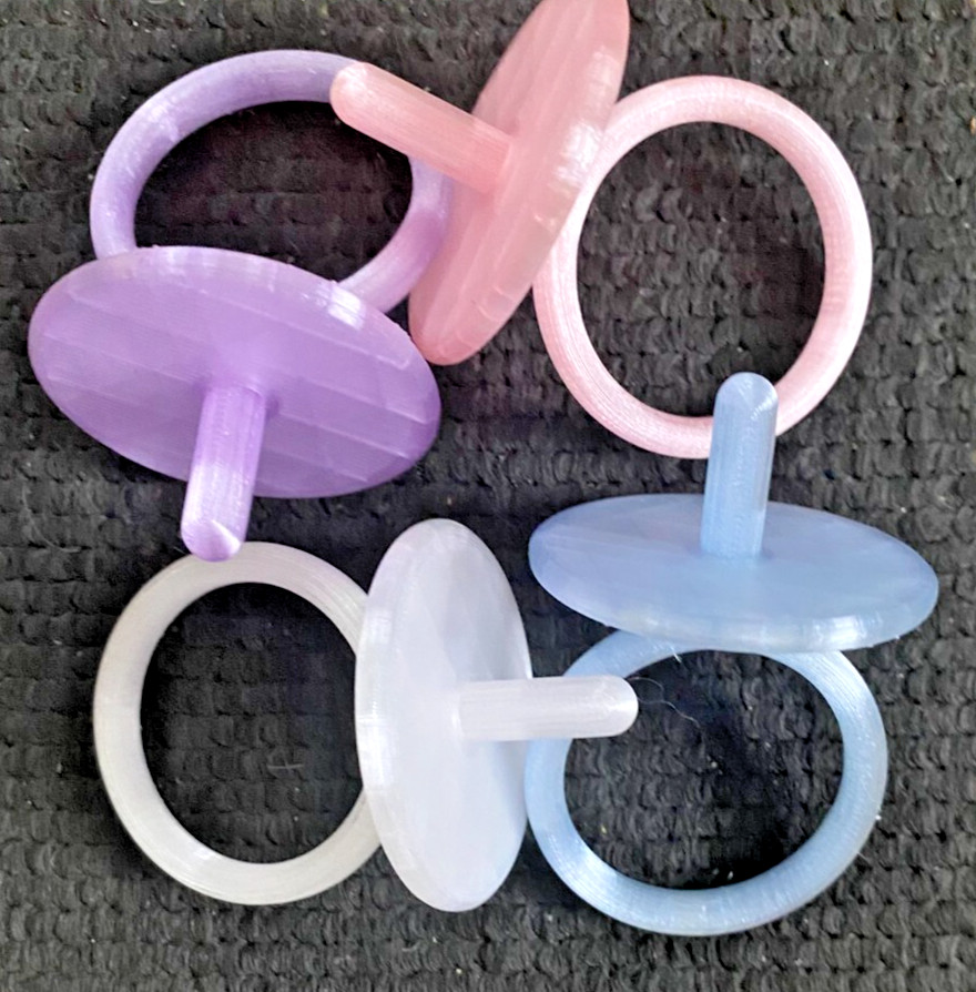 Best Replacement Pacifier 1ea Frosted pink 4 your Vintage Cabbage Patch Kids