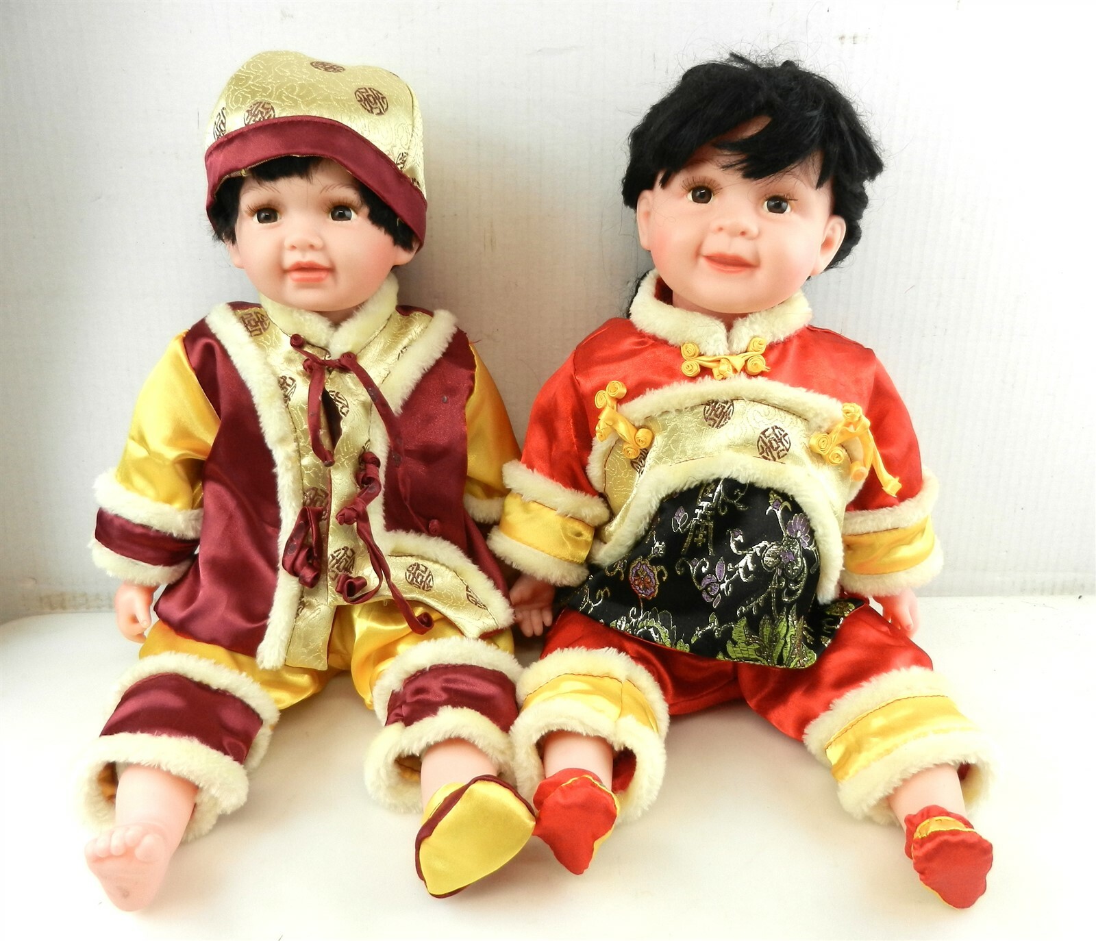 2 Cathay Collection Dolls Oriental Outfits Low Numbers Limited 5000 T31