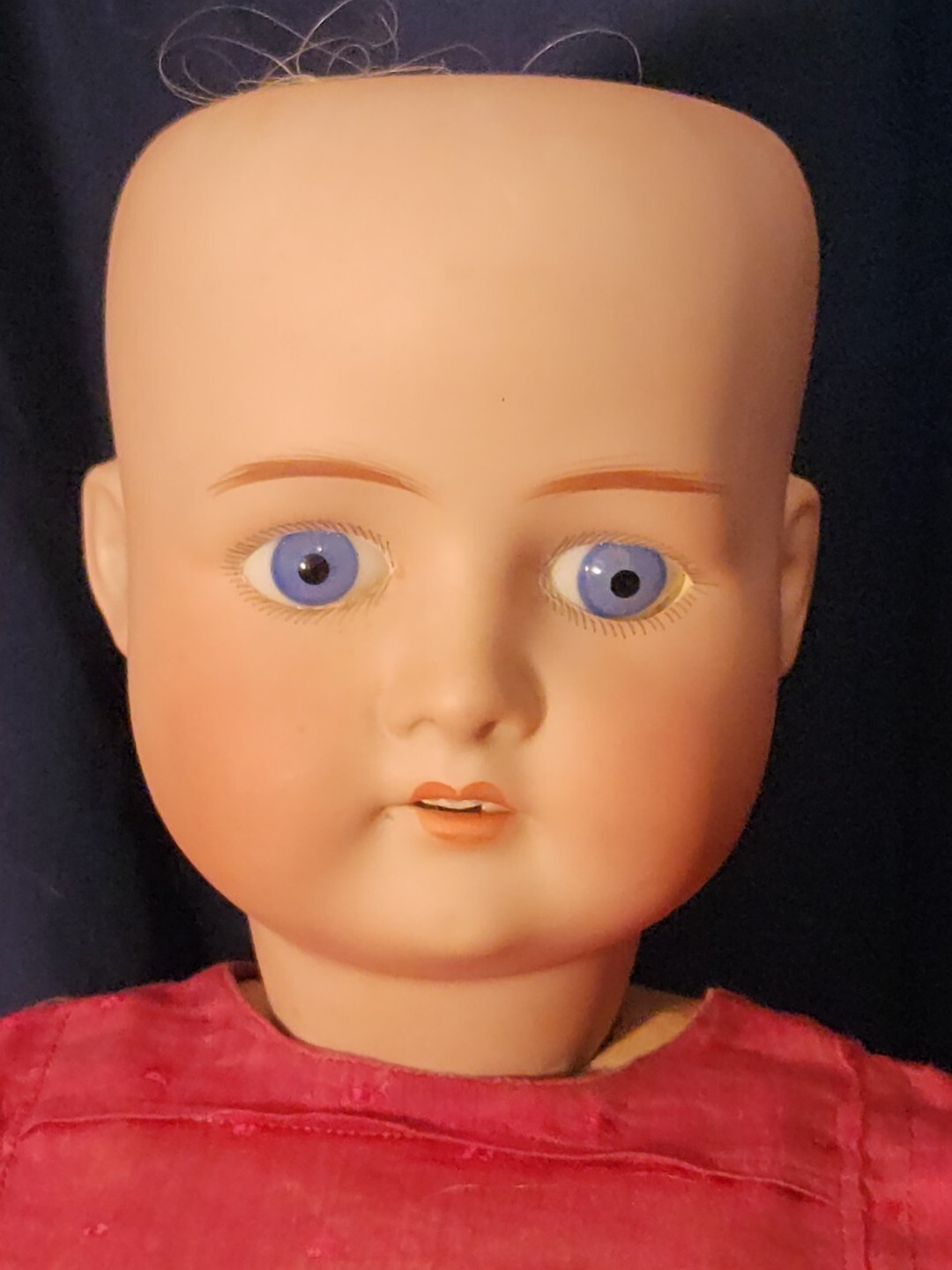 22″ Cuno & Otto Germany Bisque Head Composition Dressel Dol 1912 4 Insised Star