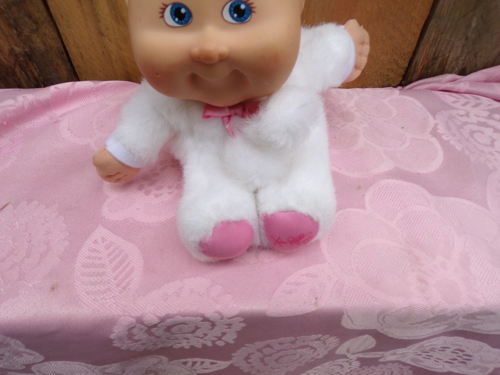 Cabbage Patch Baby LAMB plush doll 7″H 2008 Appalachian Artworks