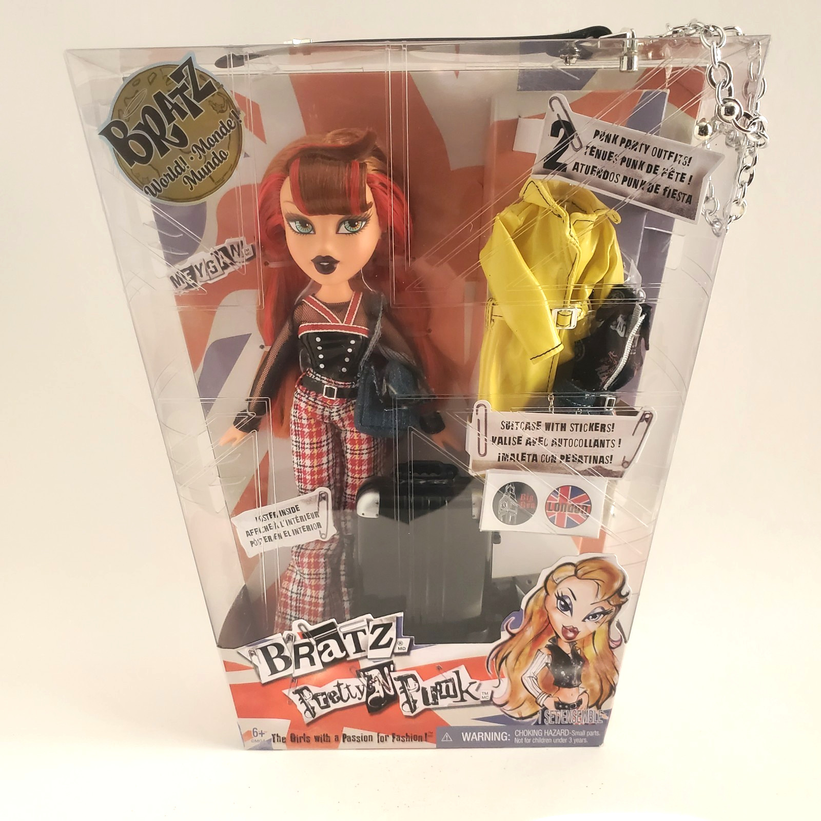 Bratz Pretty ‘N’ Punk Meygan Fashion Doll MGA 2023 Outfit Accessories New NRFB