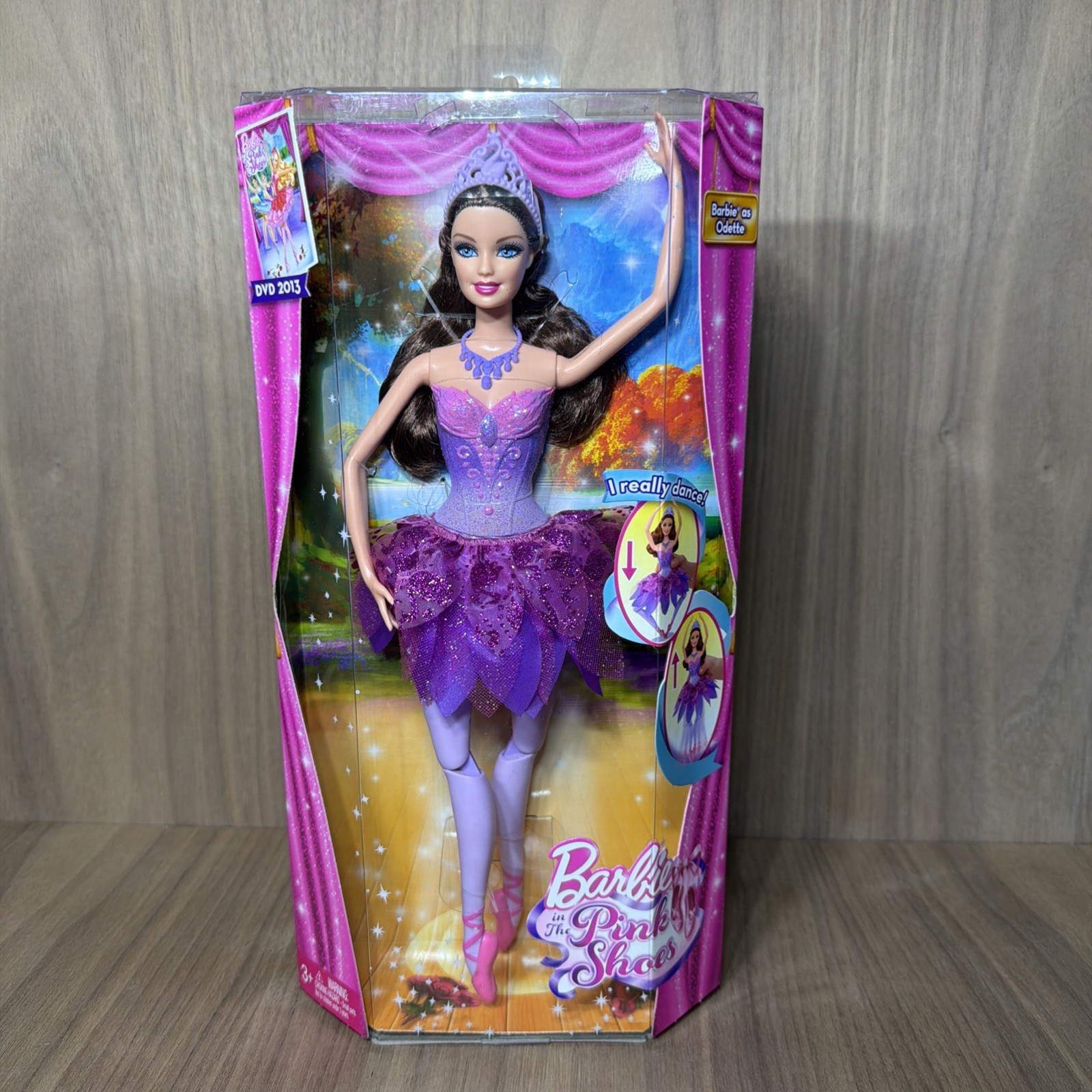 Barbie in The Pink Shoes Odette Ballerina Doll X8814 2012 New