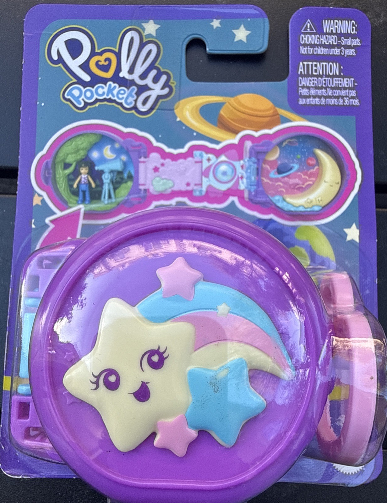 Polly Pocket Star Rainbow Compact MGA Mattel 2024 Mini Play Set New