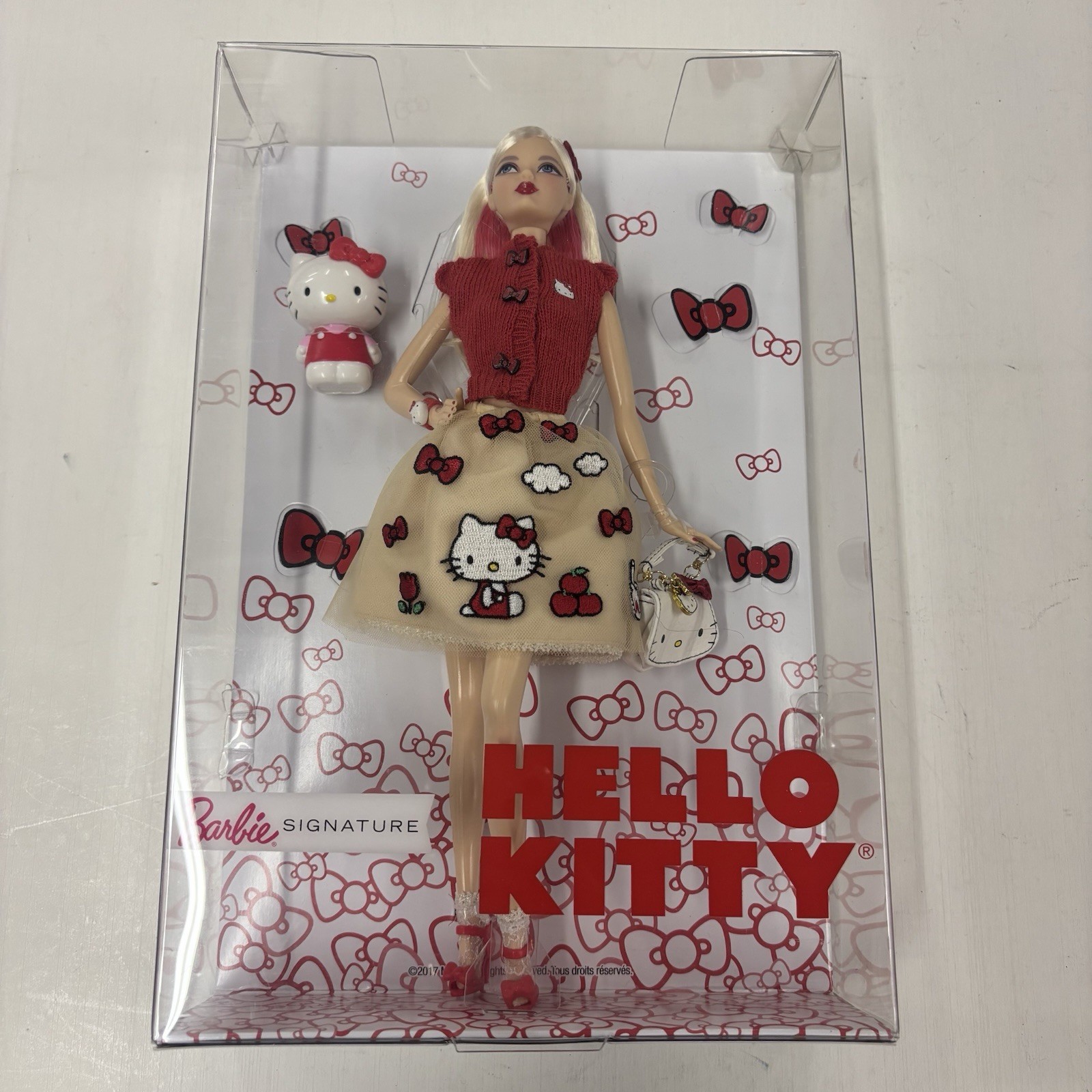 Limited Edition Barbie Signature Hello Kitty Doll Damaged Packaging