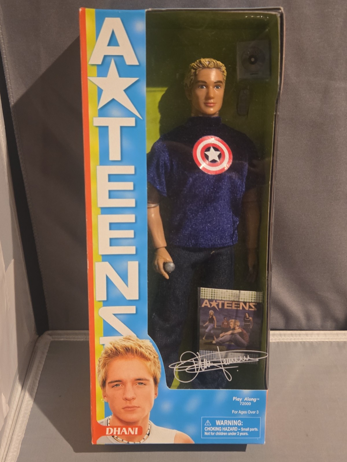 A*Teens A⭐Teens Doll Dhani 2001 Play Along 72000 Pop Band Figure Toy y2k