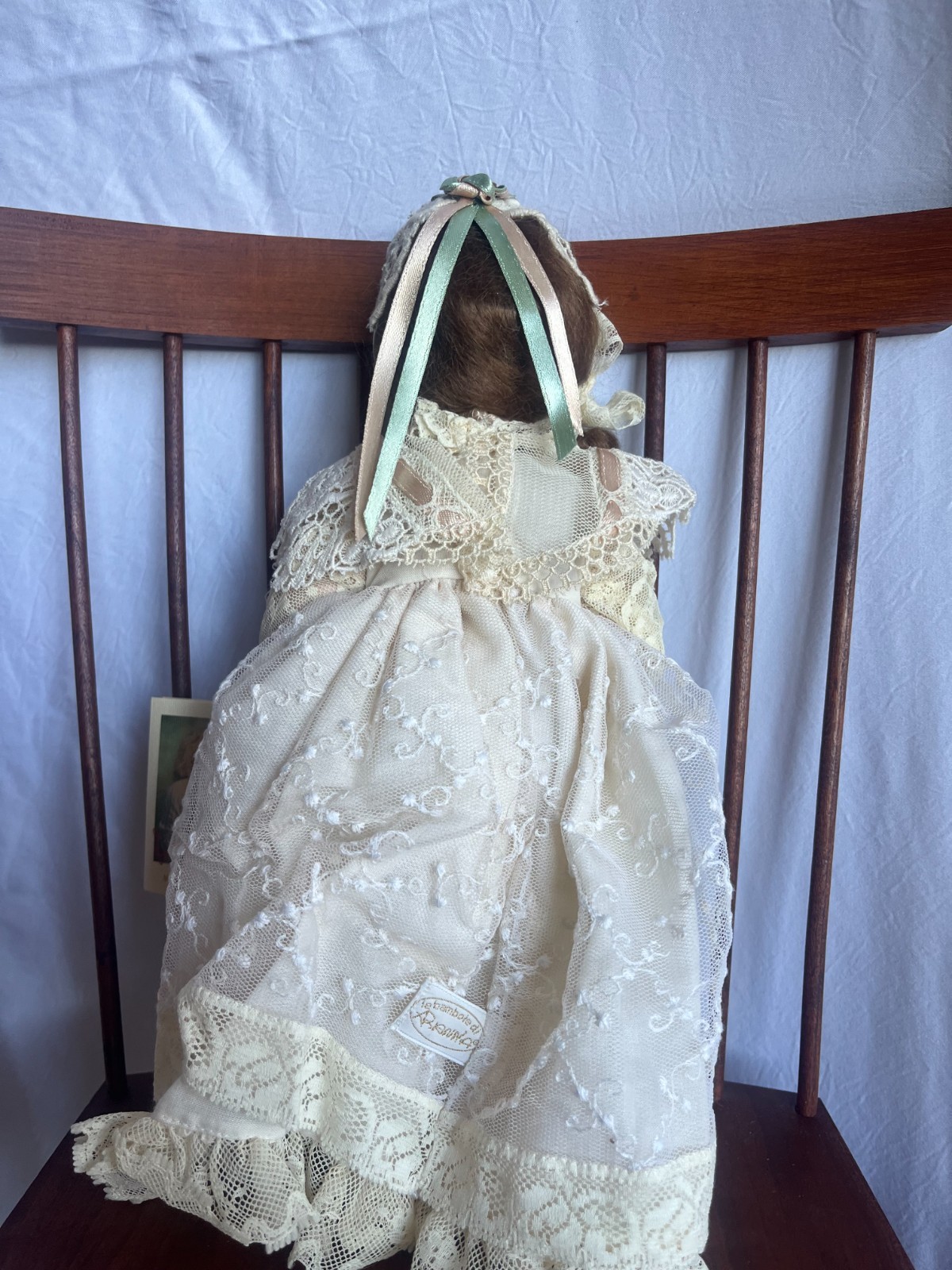 Vintage Le Bambole di Arianna VICTORIA Bisque Doll Made in Italy #57/300