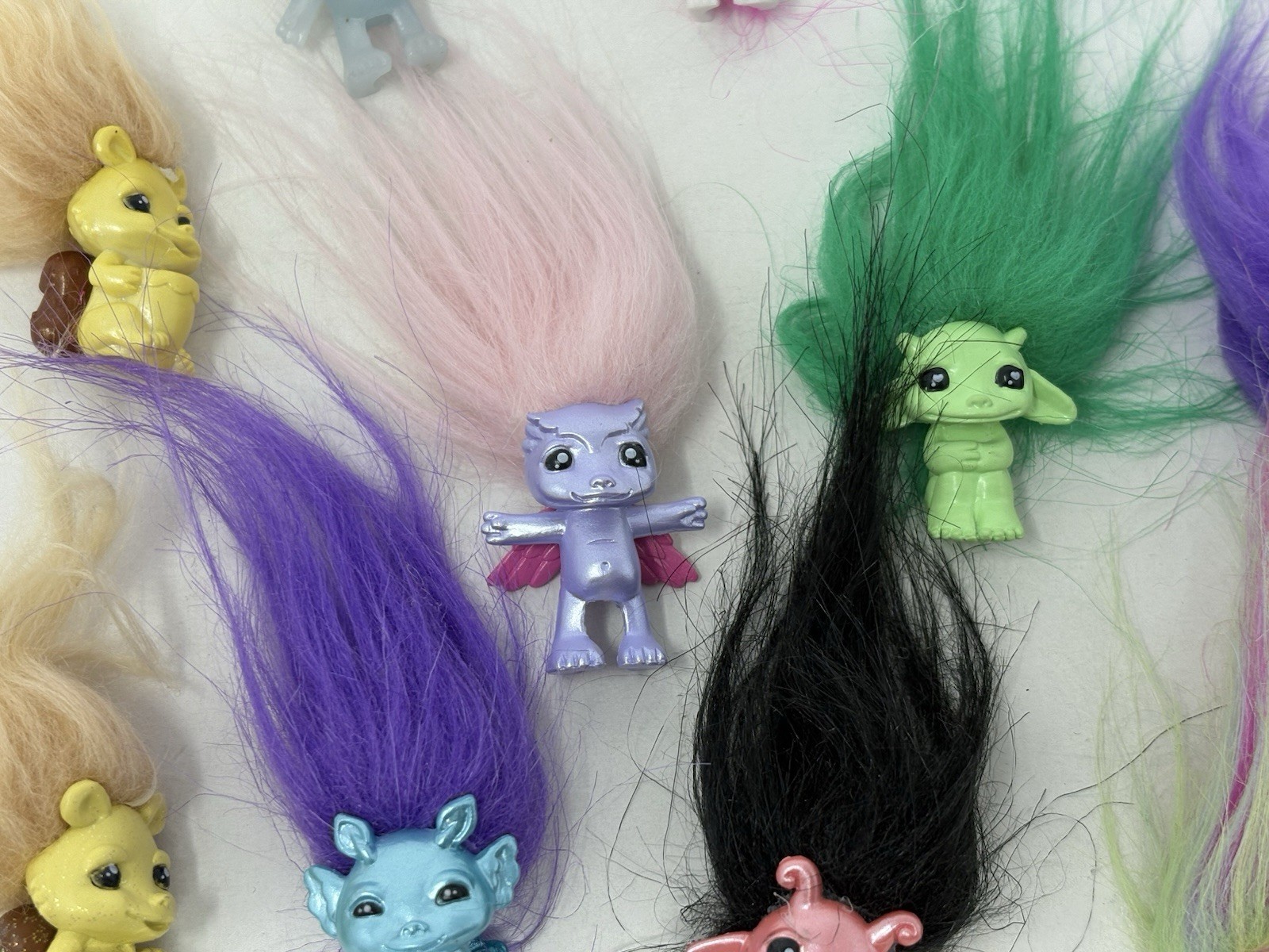 Zelfs Troll Doll Mixed Bundle Figures Moose Mini Pencil Toppers X 14 (K16) Toys