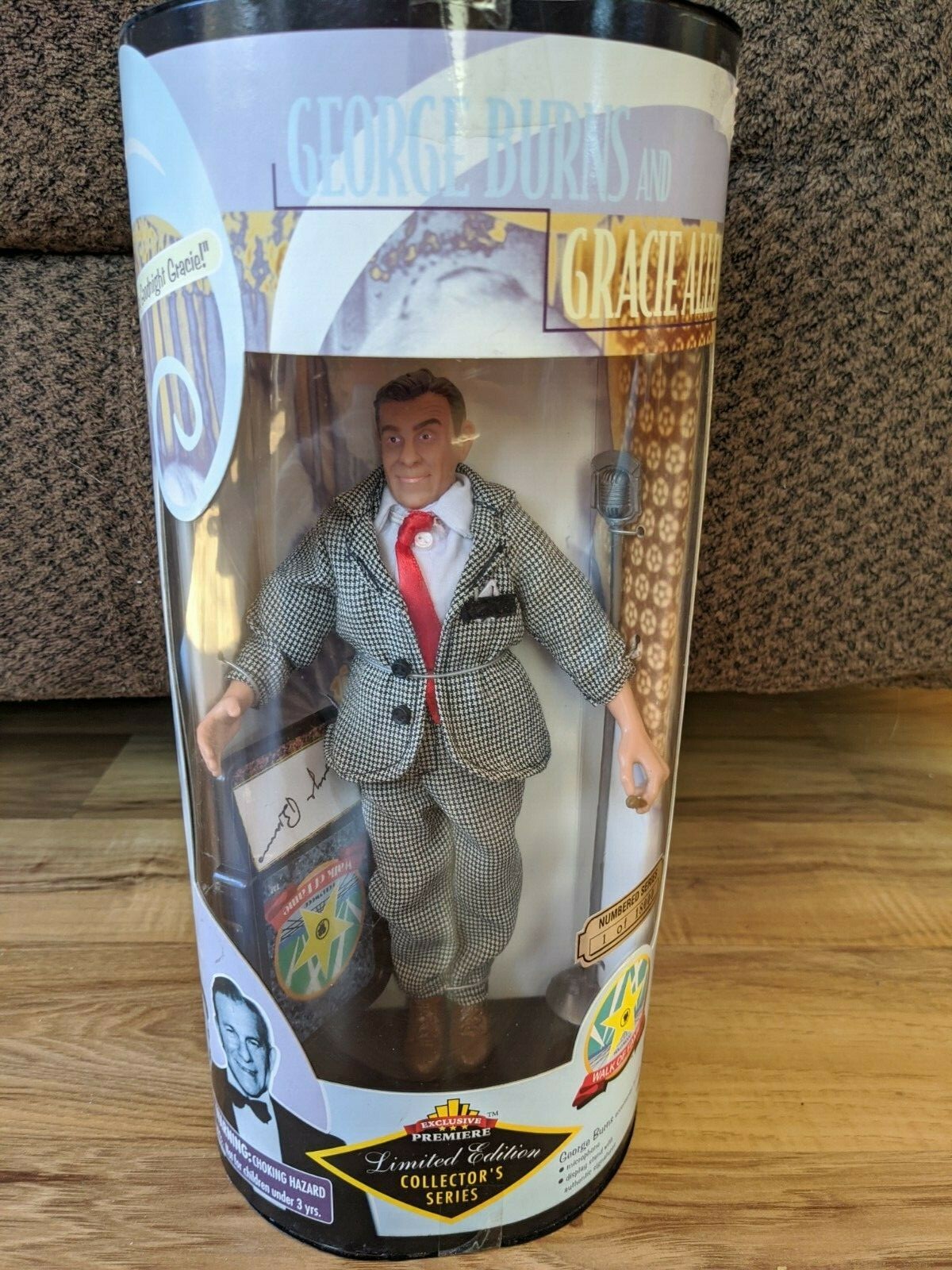 1997 Exclusive Premier Limited Edition George Burns Poseable Doll