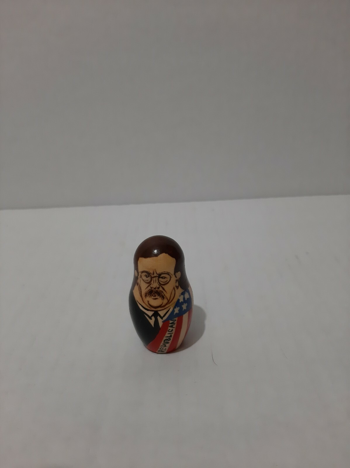 Presidential Russian Nesting Dolls Bush Reagan Nixon Eisenhower Roosevelt Mockba