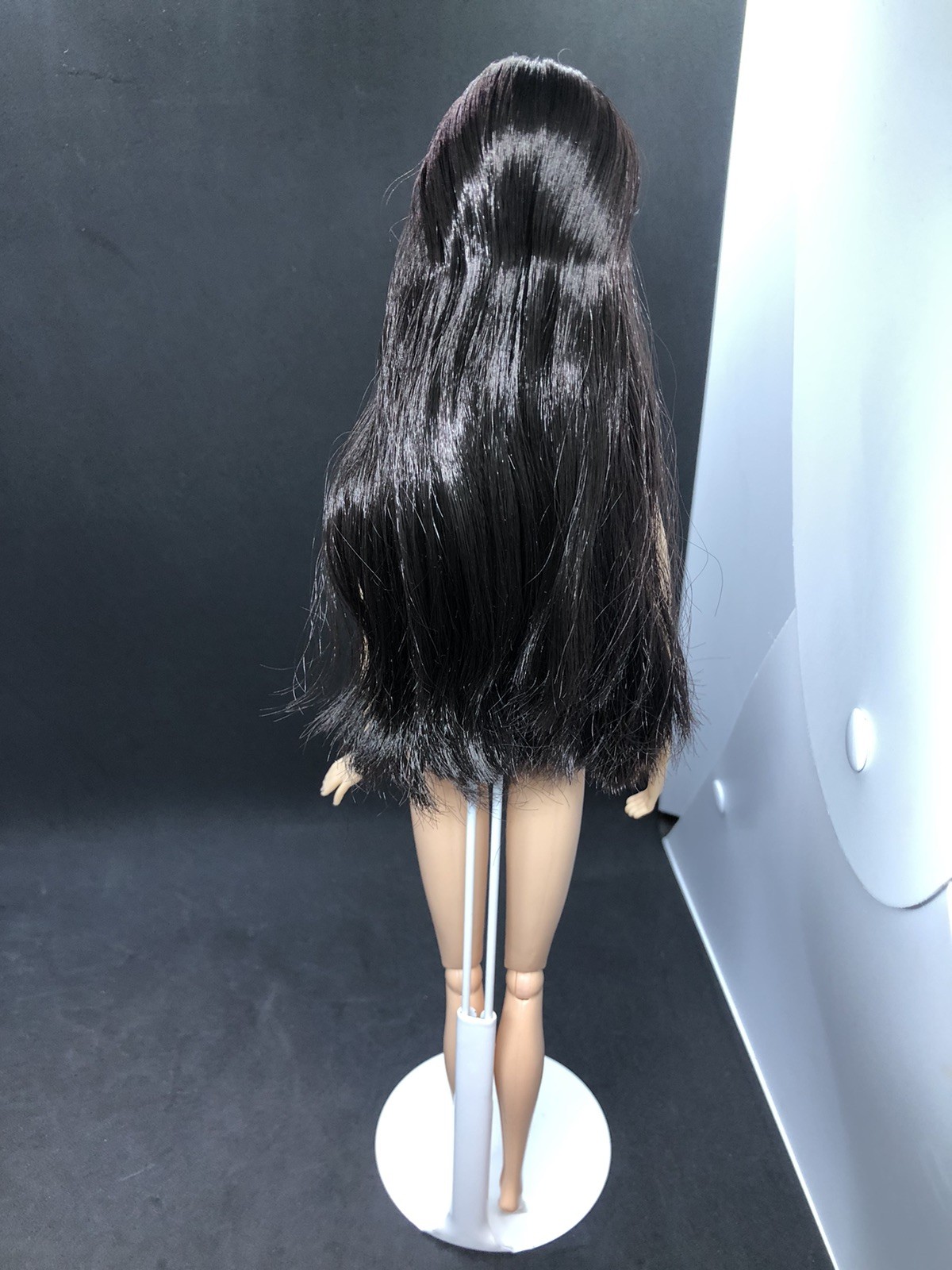 2009 Harley Davidson Barbie Doll Model Muse Body Piercing Bangs for OOAK Repaint