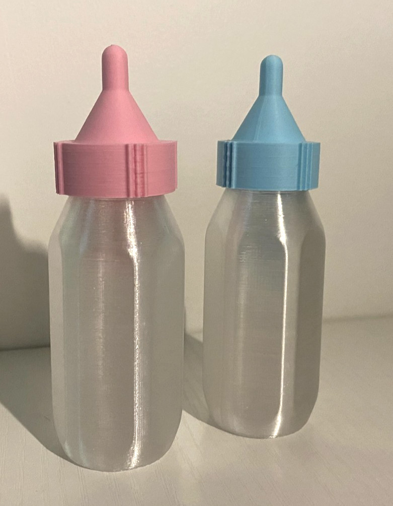 Bottle New 3D printed for YOUR Cabbage Patch Kids all VTG HM 4 & 6 Pink 2pak