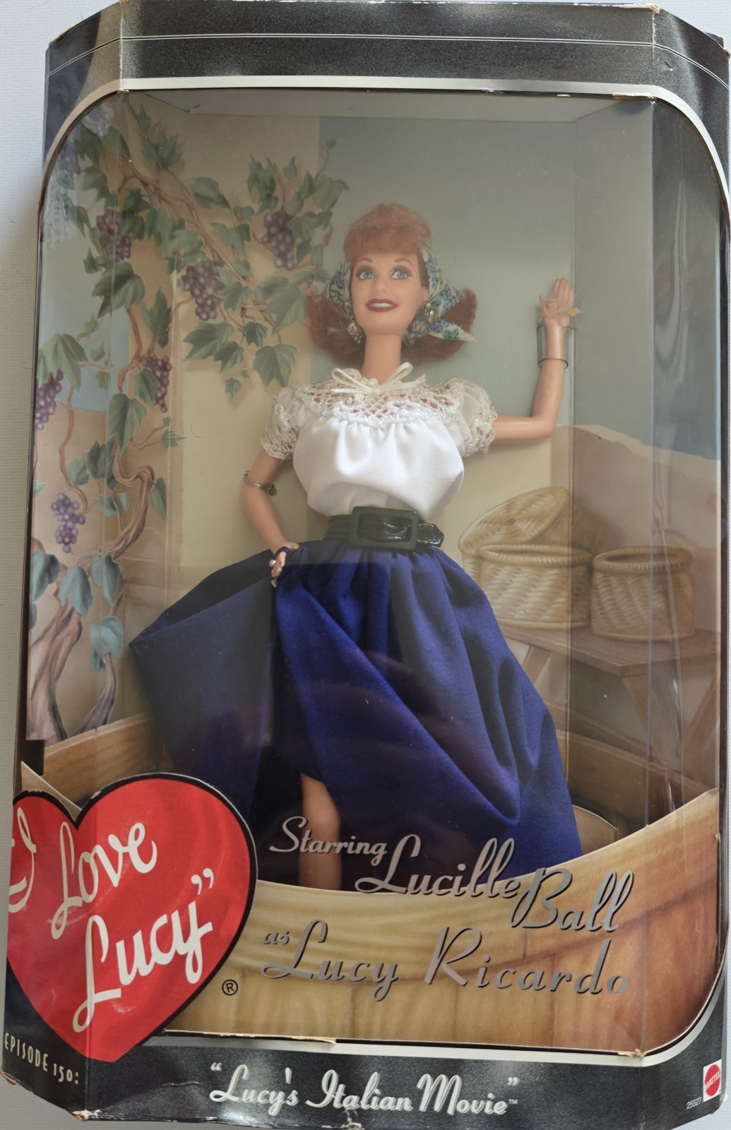 Vintage 1999 Barbie NRFB I Love Lucy Barbie Lucy’s Italian Movie Doll