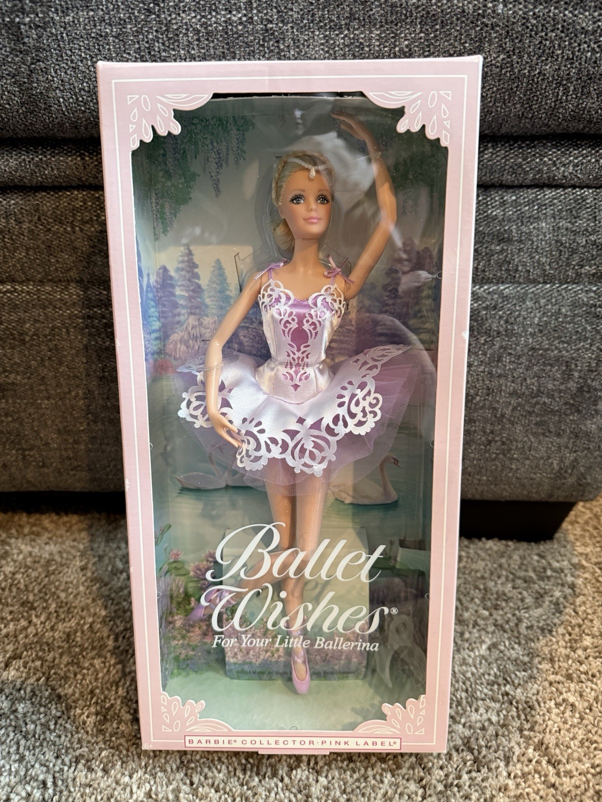 2014 Barbie Collector Pink Label Ballet Wishes Doll For Your Little Ballerina