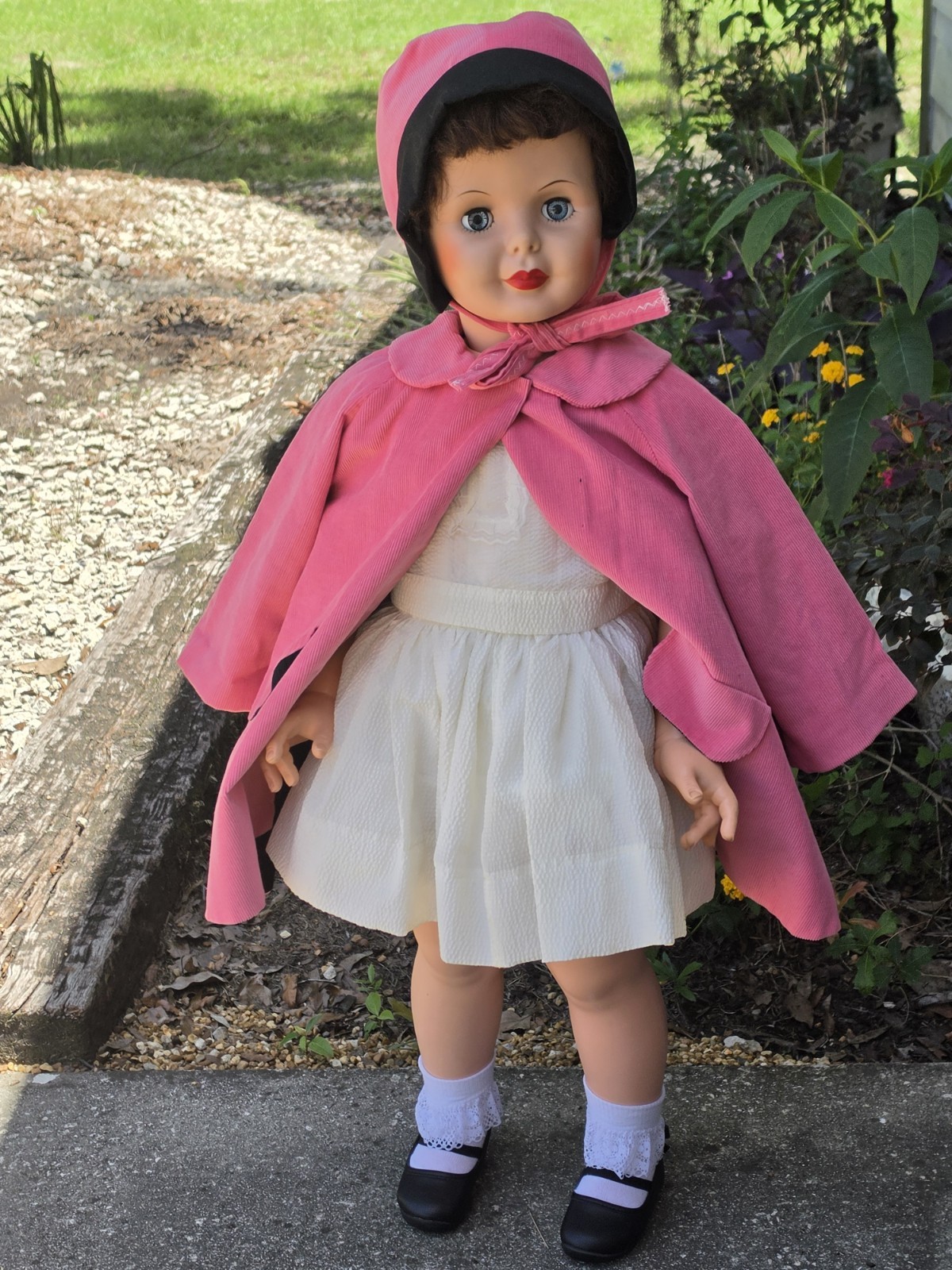 Vintage Patti Play Pal Brunette 35″ READ Description