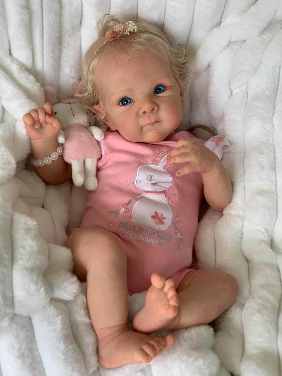 Realistic Reborn Baby Dolls Silicone Full Body Girl 18 Inch Lifelike Baby Dolls