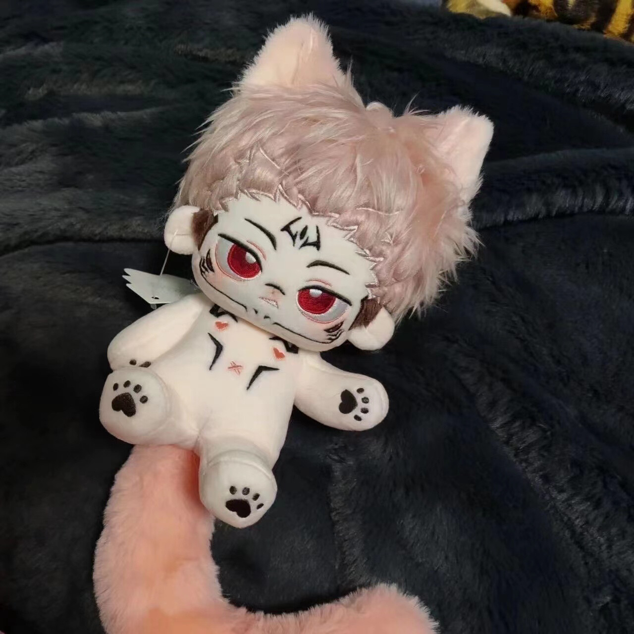 Ryomen Sukuna Anime Jujutsu Kaisen 20cm Plush Doll Stuffed Dress up Toy Anime
