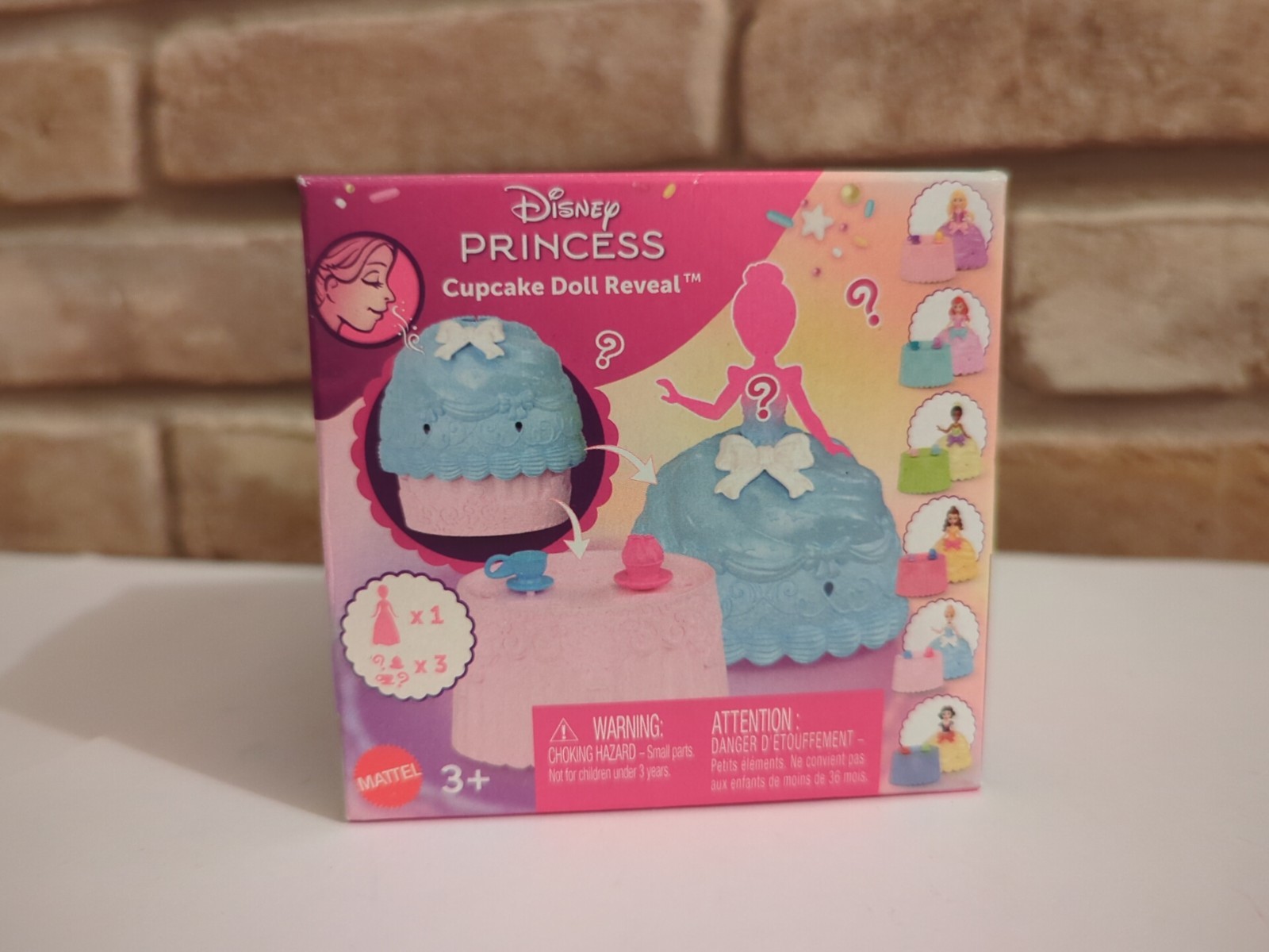 Disney Princess Cupcake Reveal Doll Mystery Mini Blind Box Factory Sealed