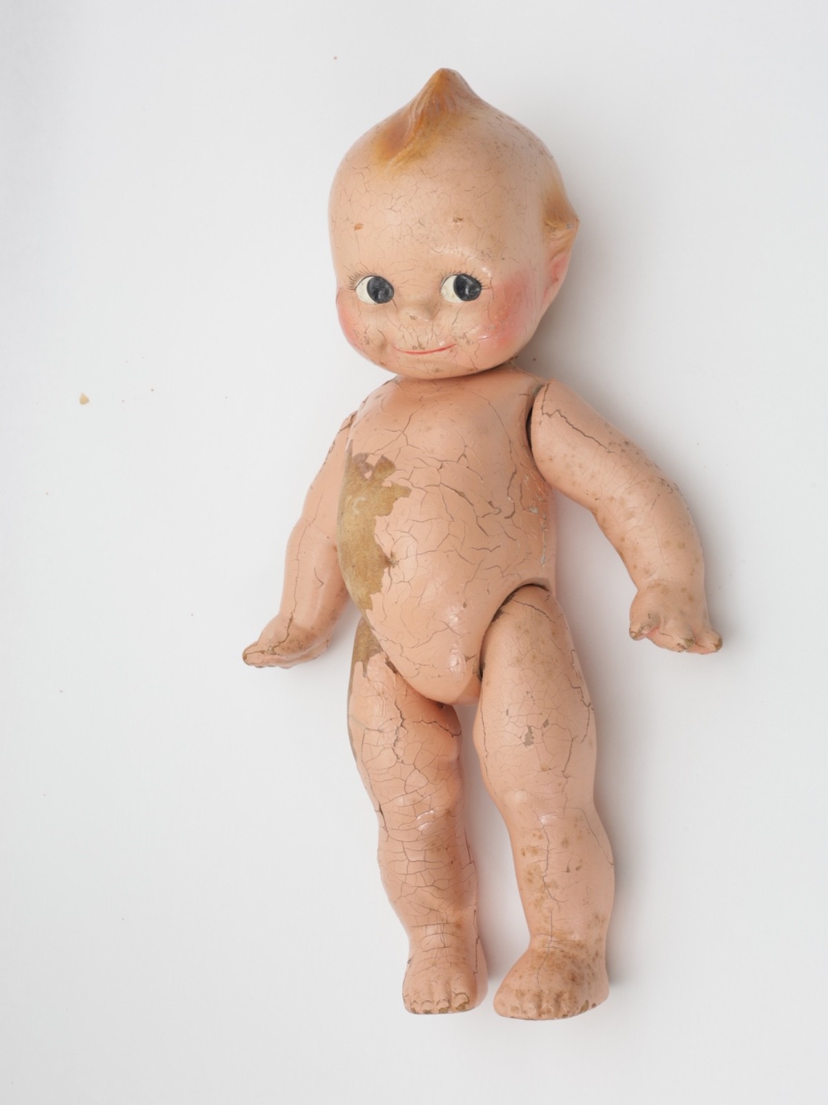 Antique Composition Kewpie Dool Handmade Vintage