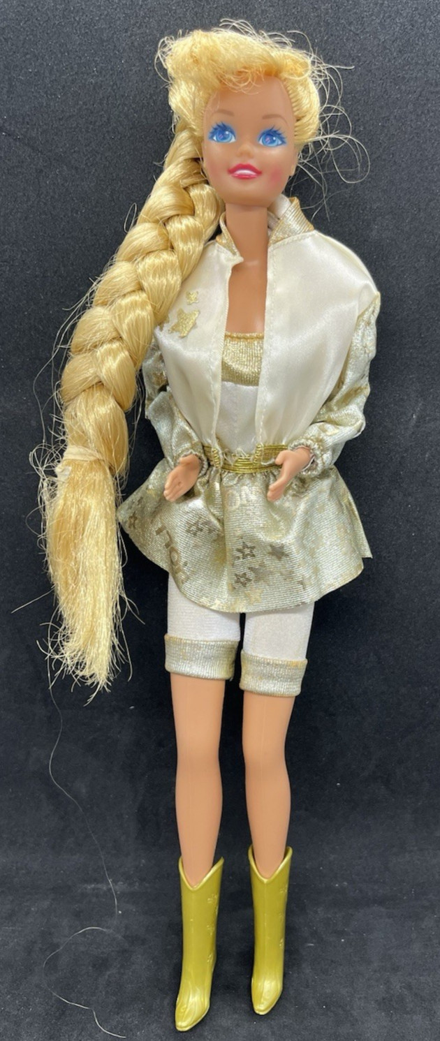 Vintage Mattel Hollywood Hair Barbie Doll w/ Original Clothes 1966 Blue Eyes
