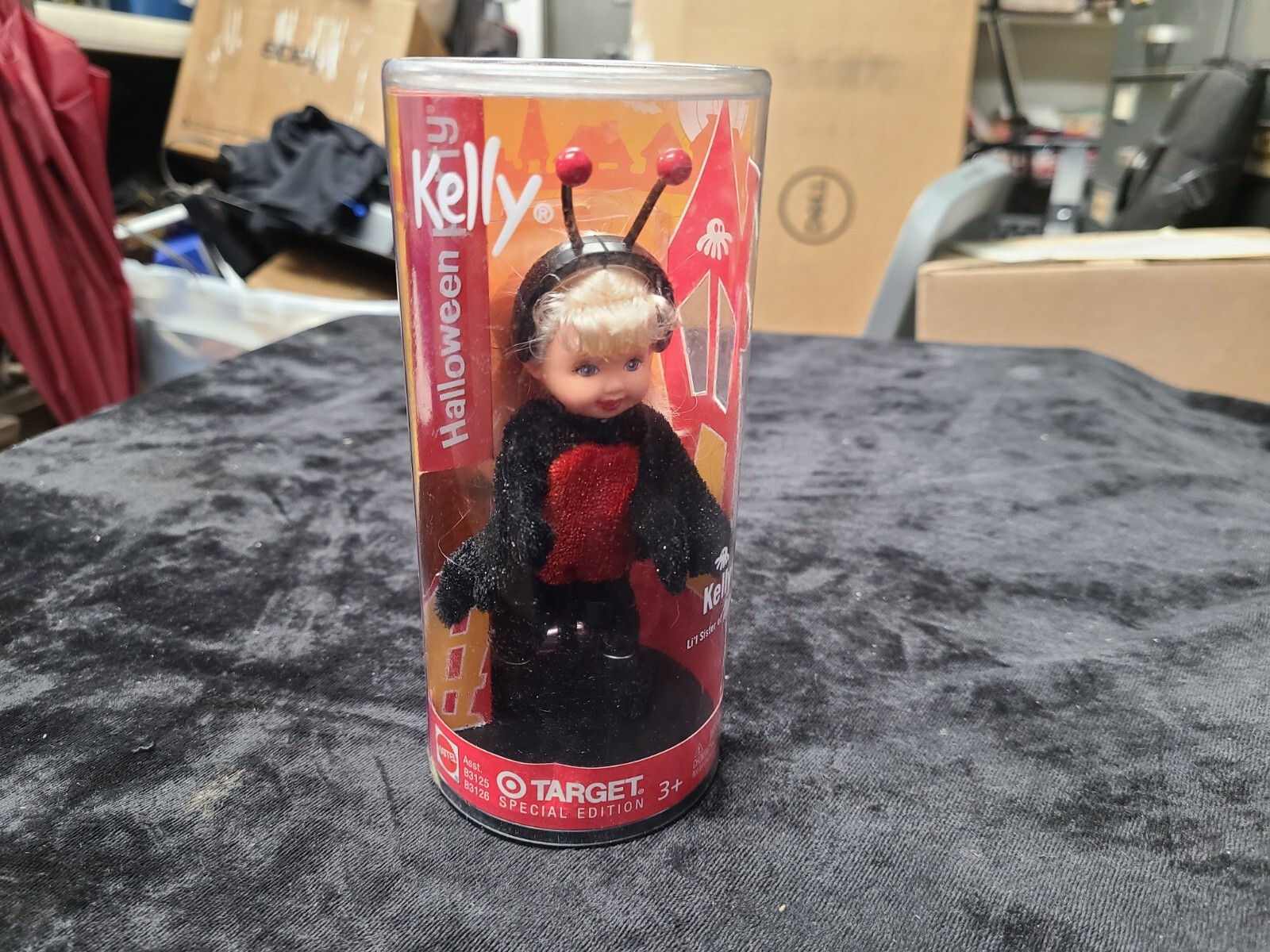 2003 Mattel Barbie Kelly Lady Bug Halloween Party 4″ Doll New Target Special Ed