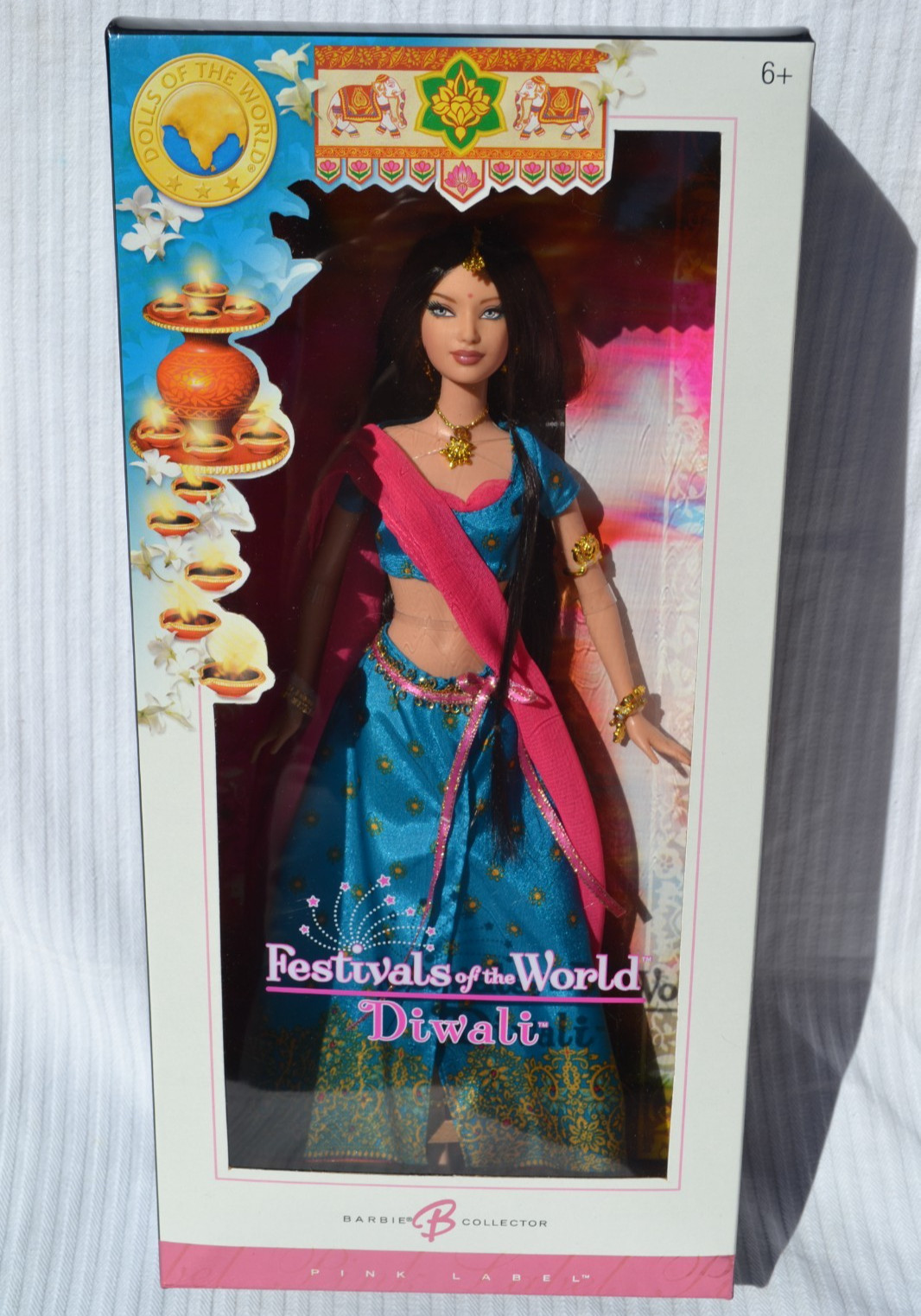 Diwali Barbie Doll Festivals of the World Collector Edition DOTW India 2006