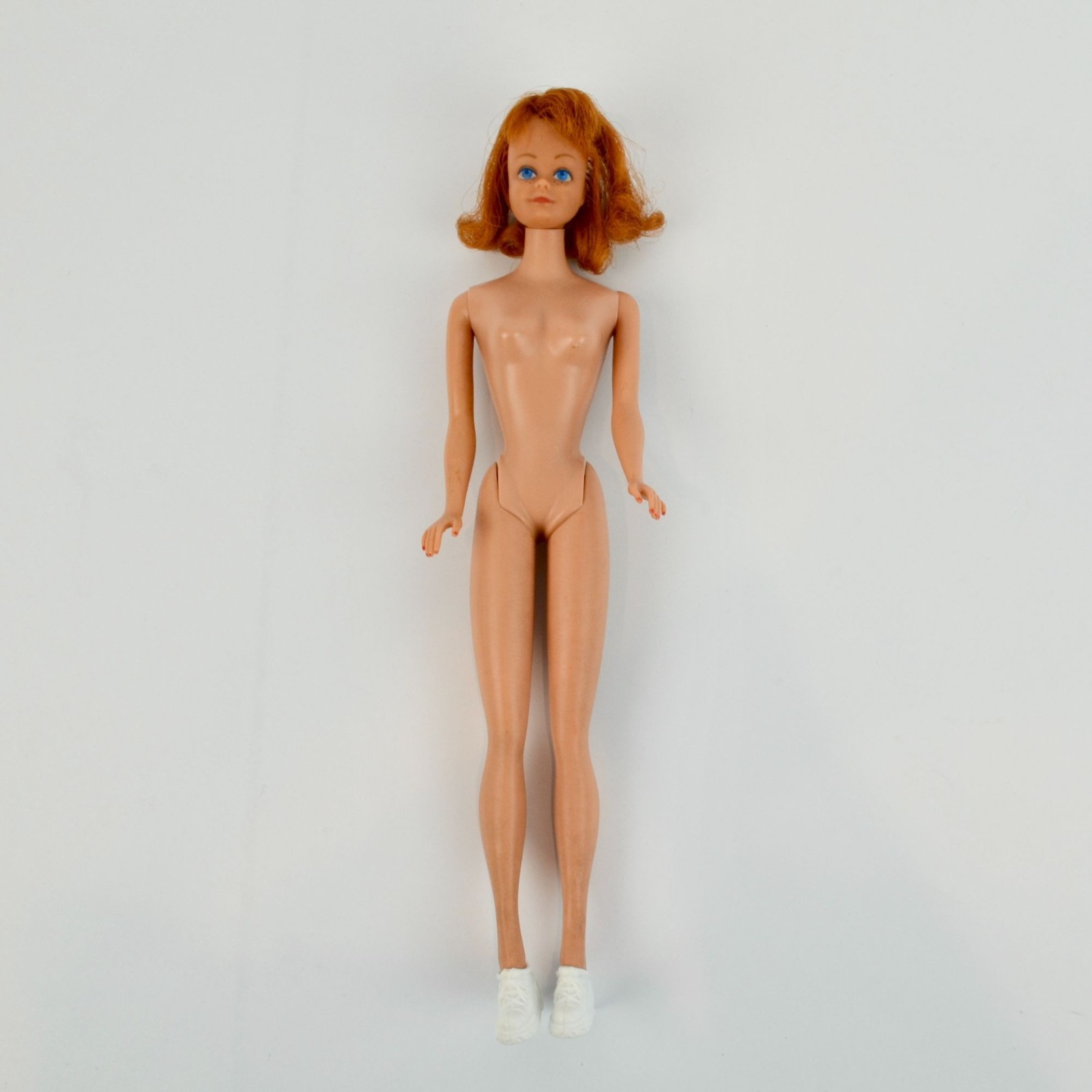 1962 Mattel Midge Barbie Doll Strawberry Blonde Red Hair