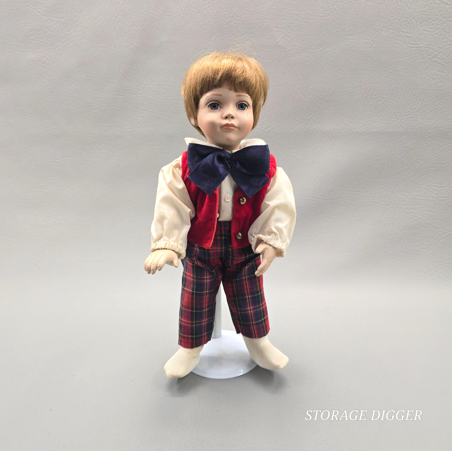 VTG 1995 T.C. Numbered Musical Porcelain Boy Doll 12″ Tall by Phyllis Wright