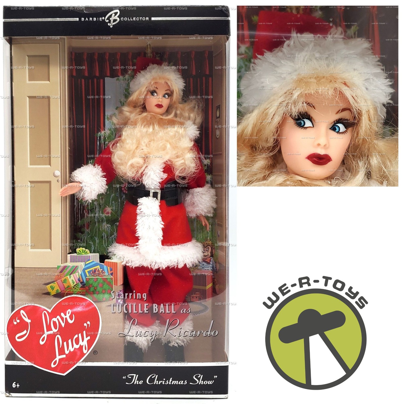 Barbie Collector I Love Lucy The Christmas Show Lucy Doll 2006 Mattel K4558