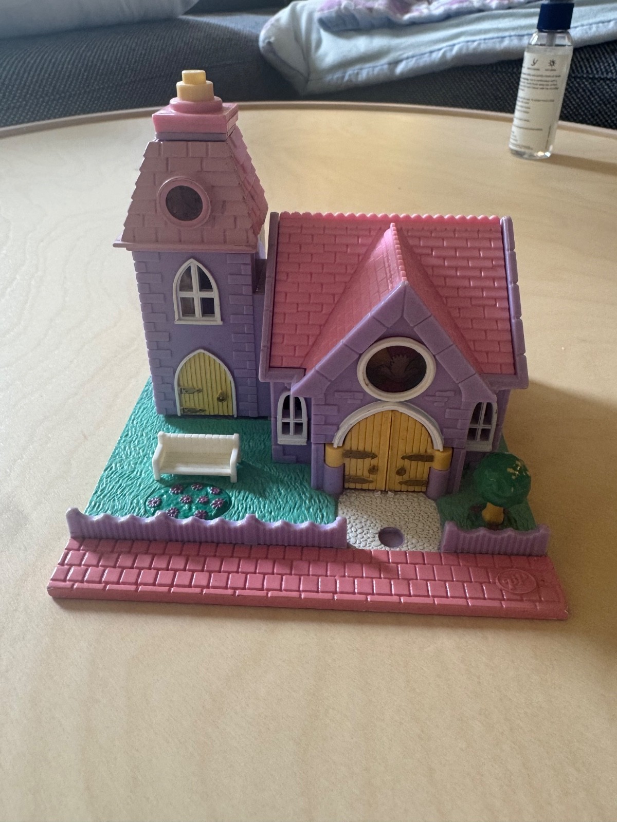 1993 Vintage Polly Pocket Wedding Chapel Building ONLY Bluebird Toys