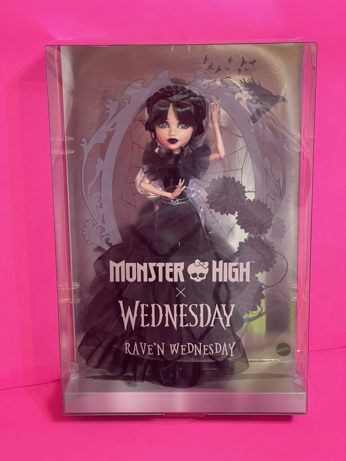 Wednesday Addams doll monster high Raven Rave’N Wednesday netflix Doll NEW
