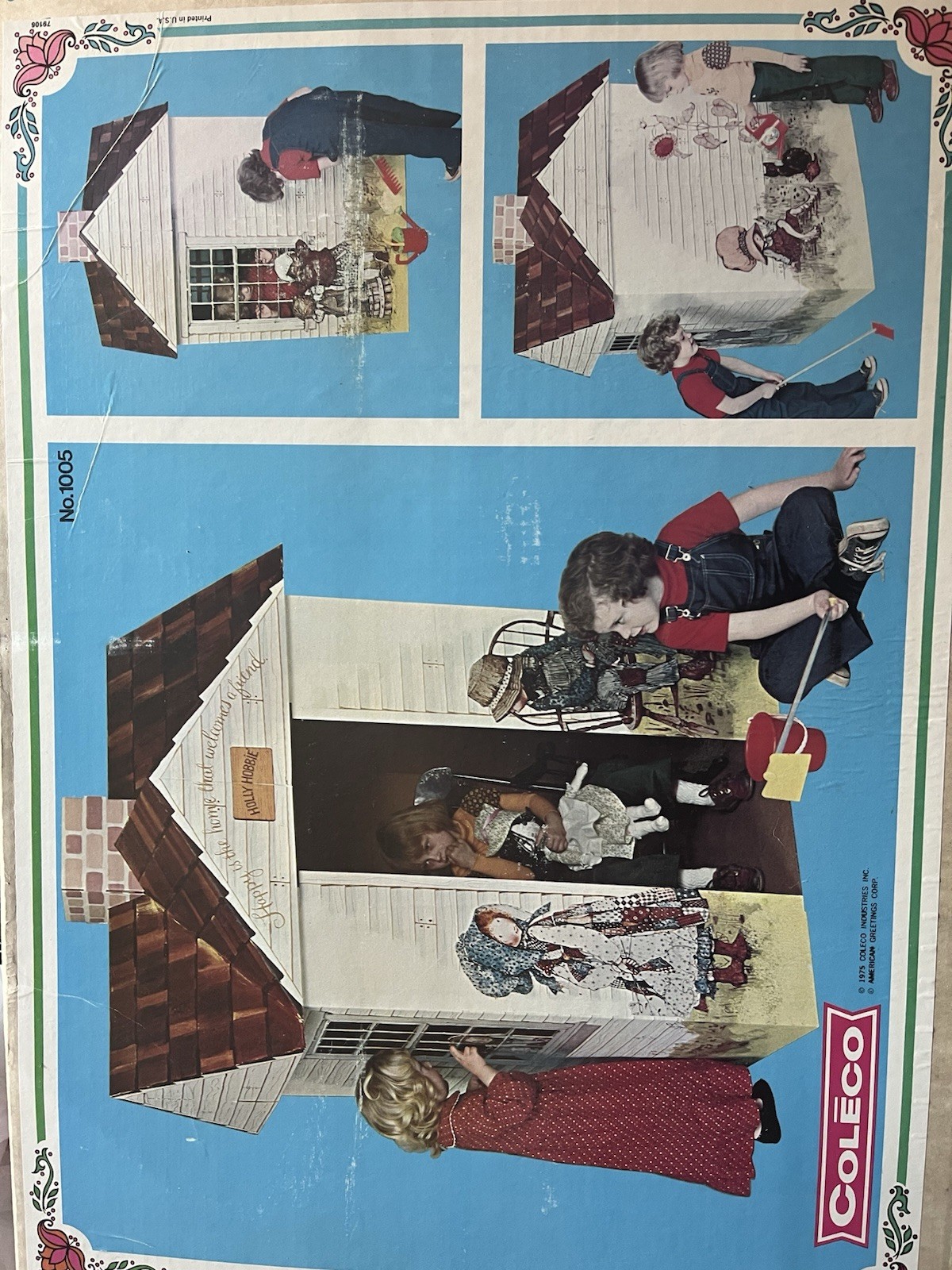 RARE Vintage Coleco The Original Holly Hobbie Play House NEW UNOPENED Life Size
