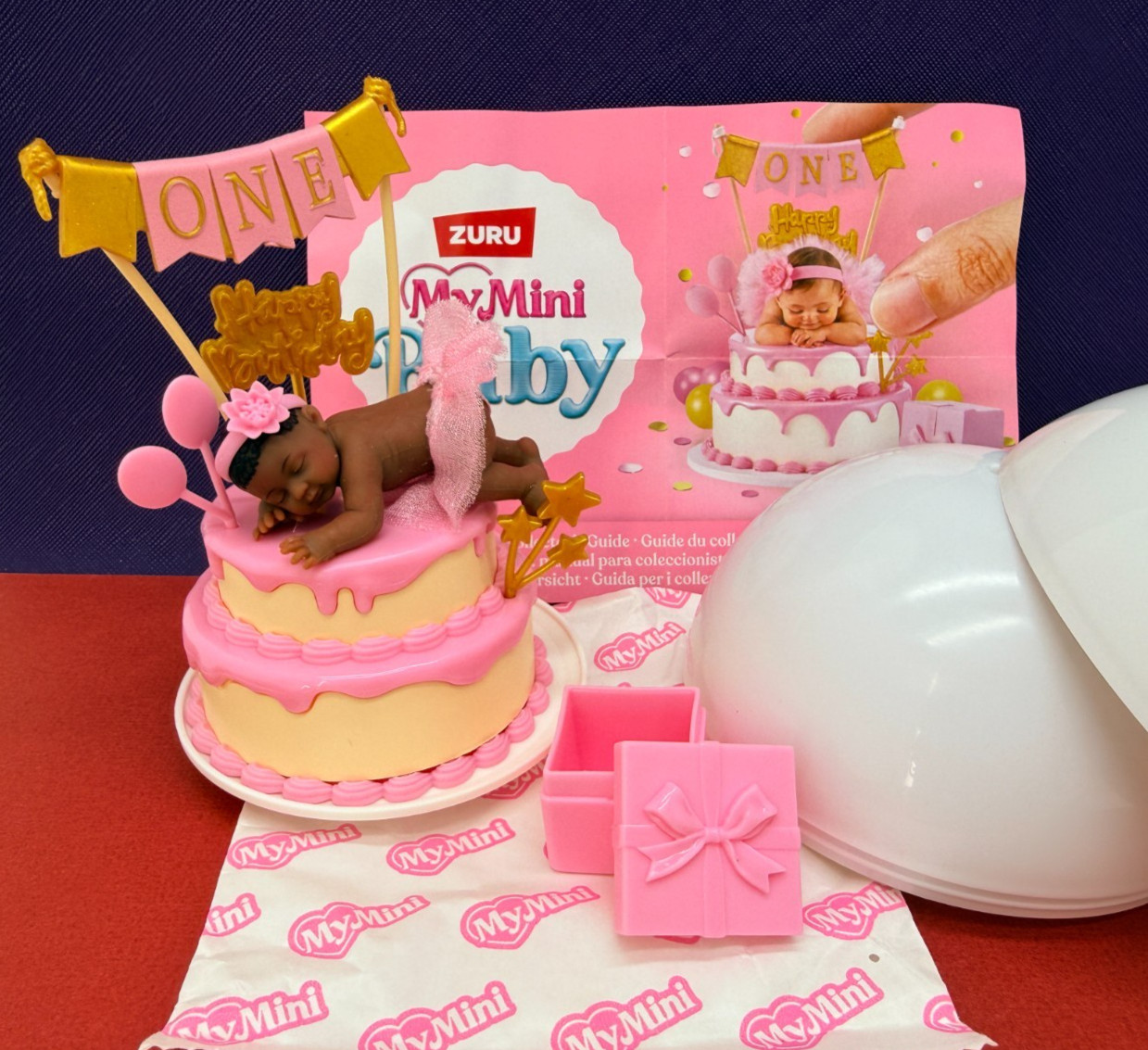 ❤ My Mini Baby ❤ Happy Birthday Series : Cake – Zuru 5 Surprise