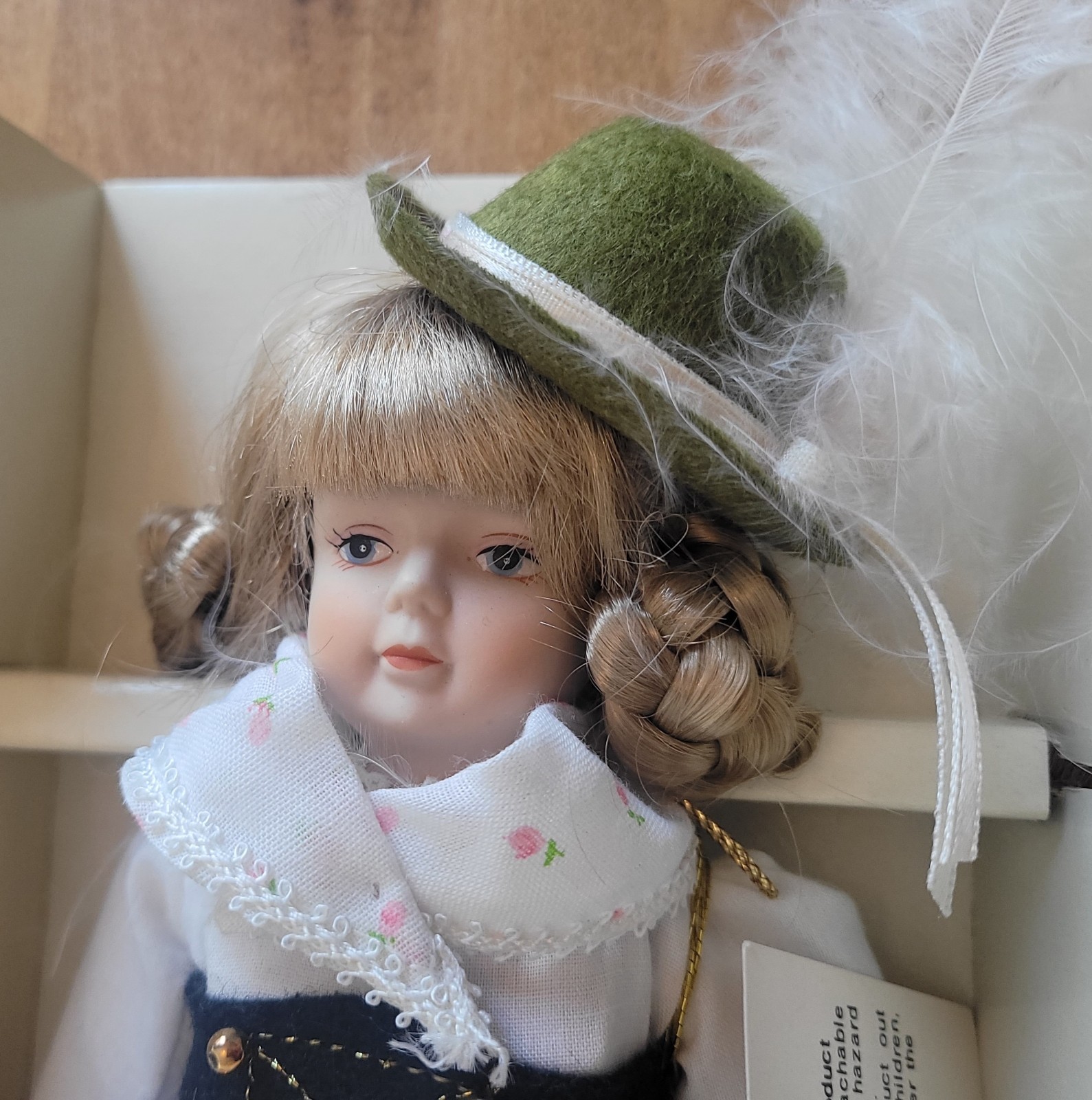 Vintage Gorham Around The World Germany Doll W Original Box. Beautiful!!