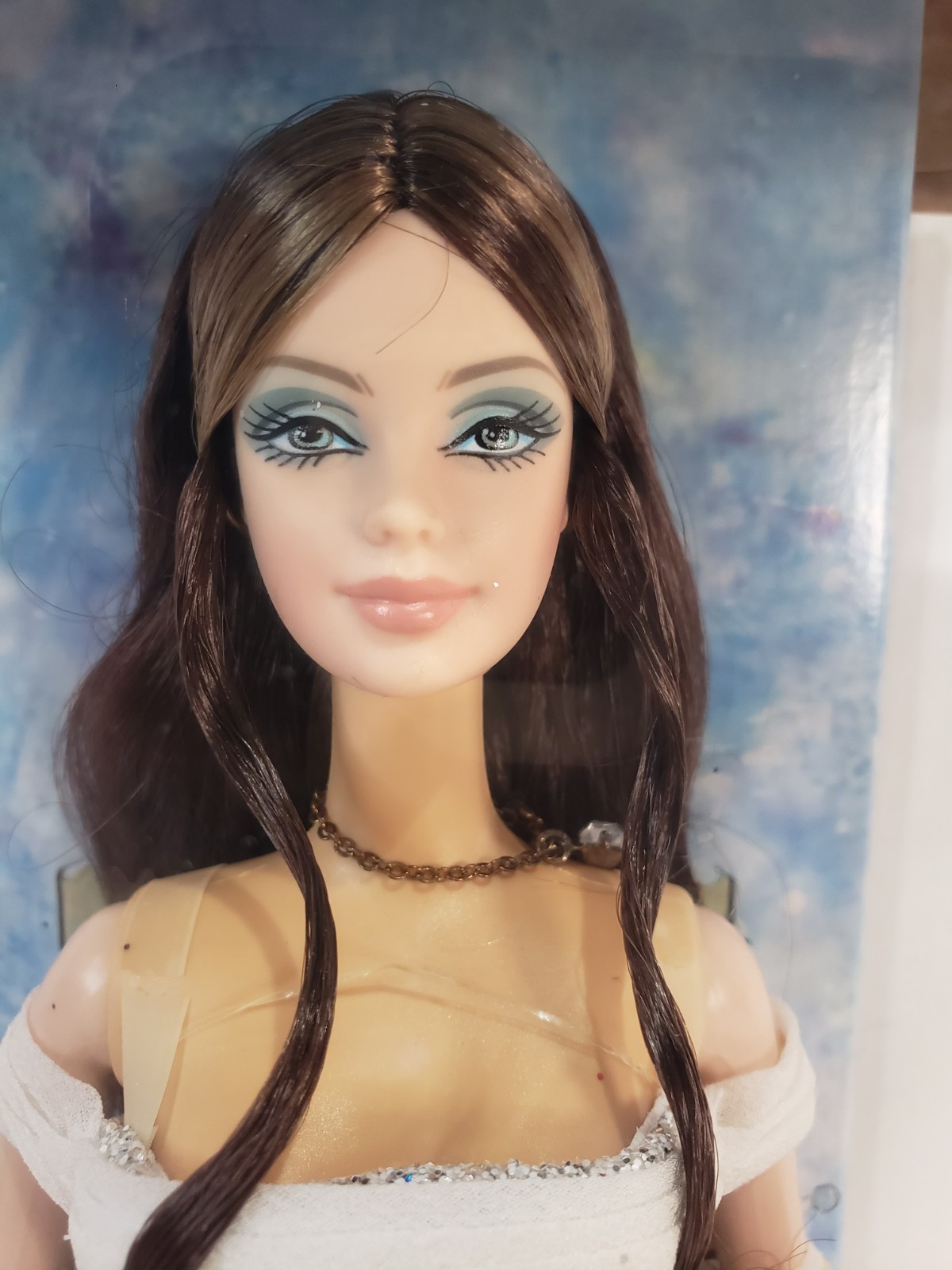 BIRTHSTONE COLLECTION APRIL DIAMOND BARBIE DOLL 2002 MATTEL B3412