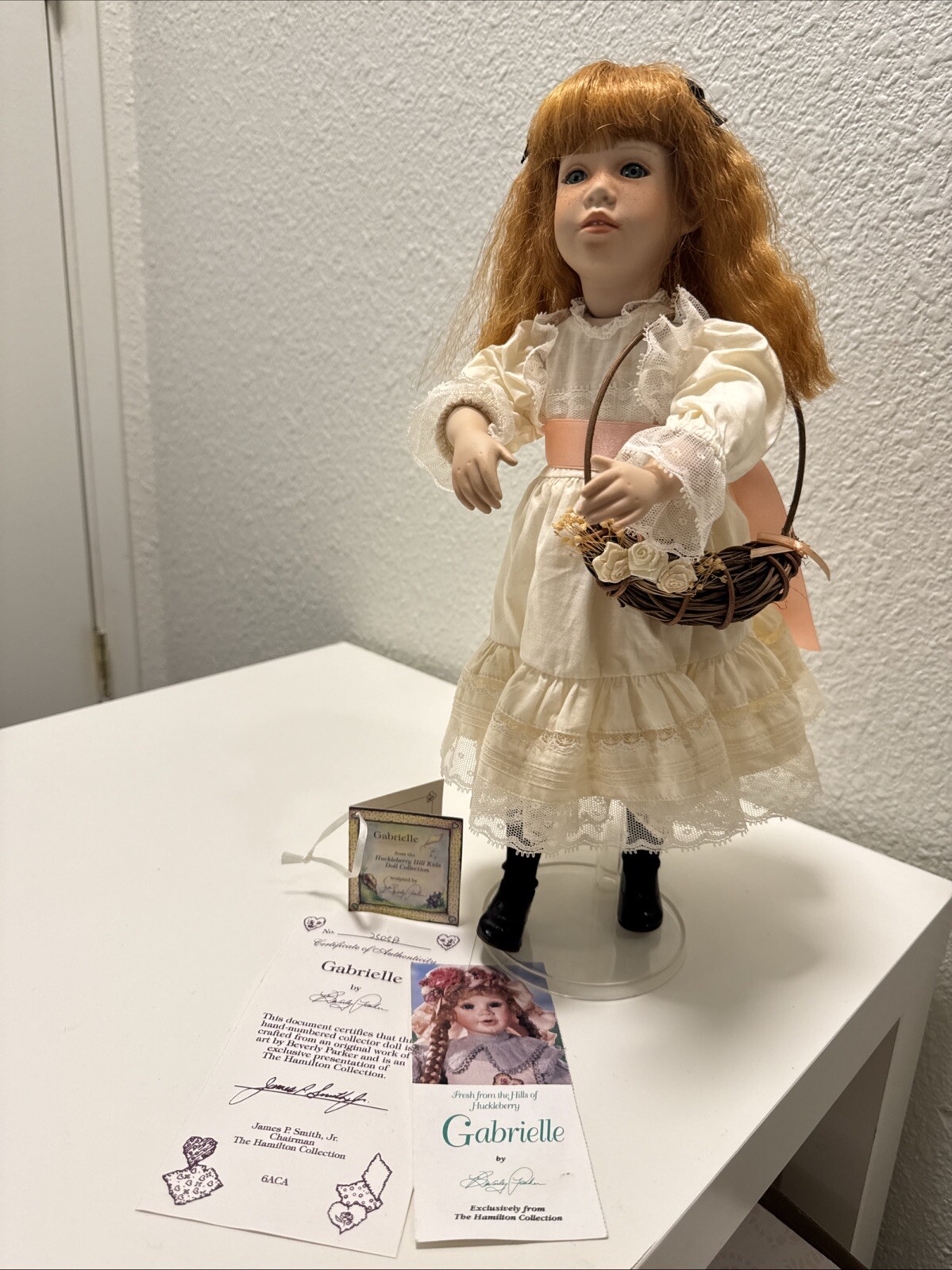 Hamilton Collection Gabrielle Doll 1994 Beverly Parker w/ Box & COA