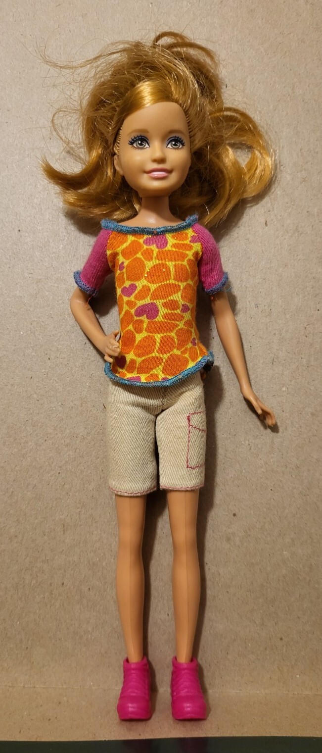 Barbie Dreamhouse Sisters Safari Fun Stacie Doll Rare C254