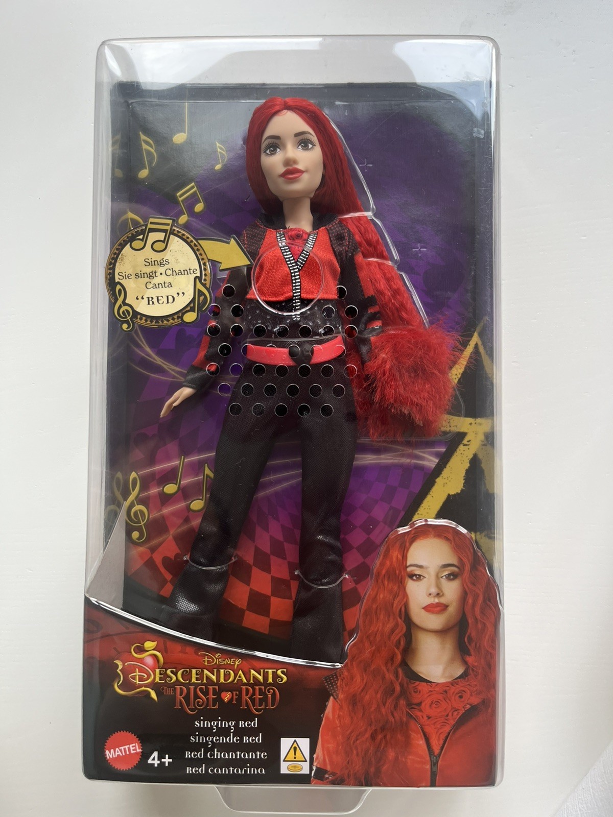 Disney Descendants Canta Doll The Rise of Red Singing Doll New & Boxed