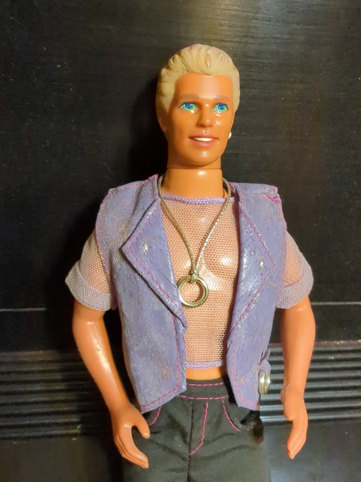 1992 Earring Magic Ken Doll #2290 One Earring Ken – Discontinued